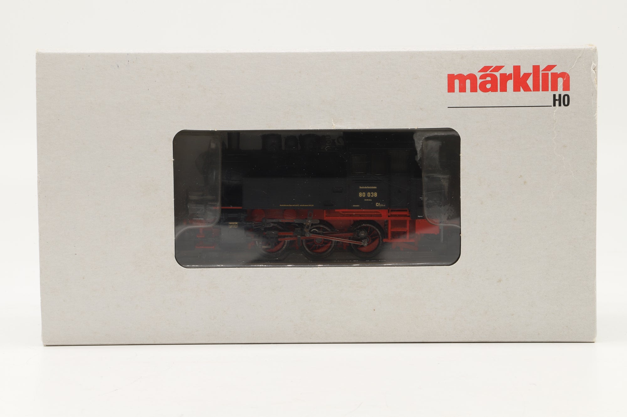 Marklin HO 37043 BR 80 038 Steam Locomotive DRG 3 Rail MFX Sound