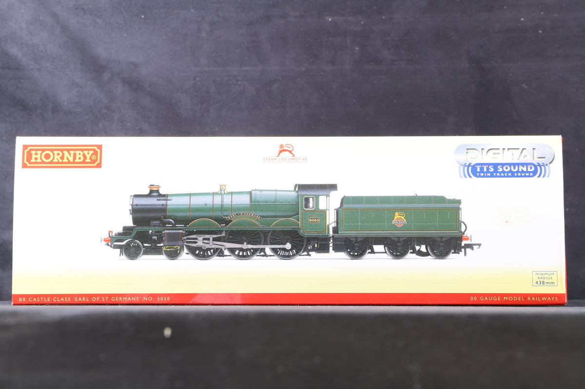 Hornby OO R3383TTS BR Castle Class &#39;Earl of St Germans&#39; &#39;5050&#39;, DCC Sound