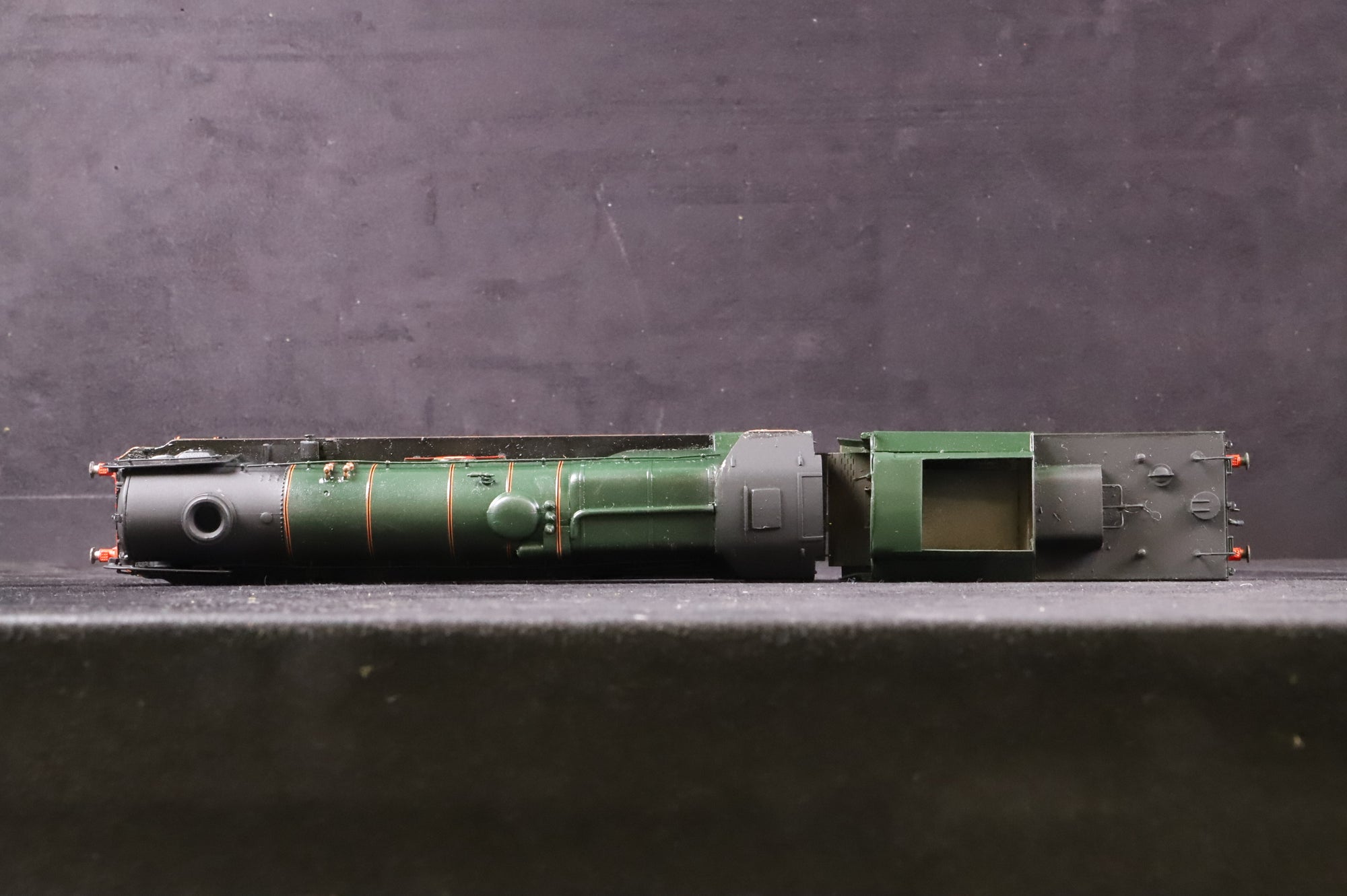 WORKSHOP DJH OO K84 BR Rebuilt Merchant Navy '35012' BR Lined Green Kit Built