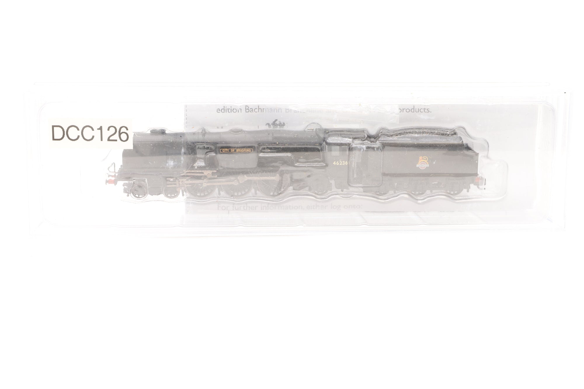 Graham Farish N LMS Princess Coronation Class 'City of Bradford' '46236', DCC Fitted