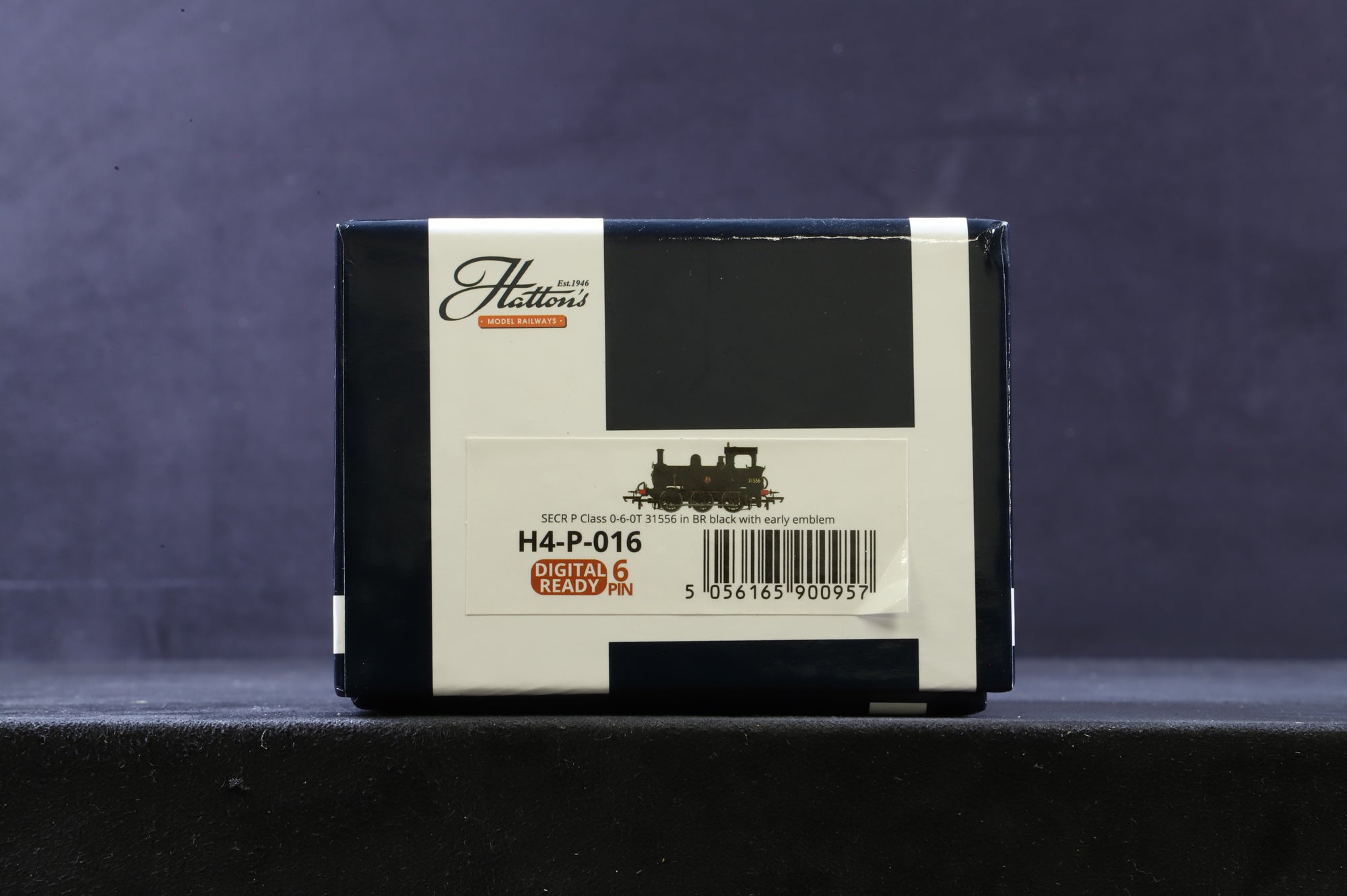 Hattons OO H4-P-016 P Class 3156 in BR Black w/ Early Crests