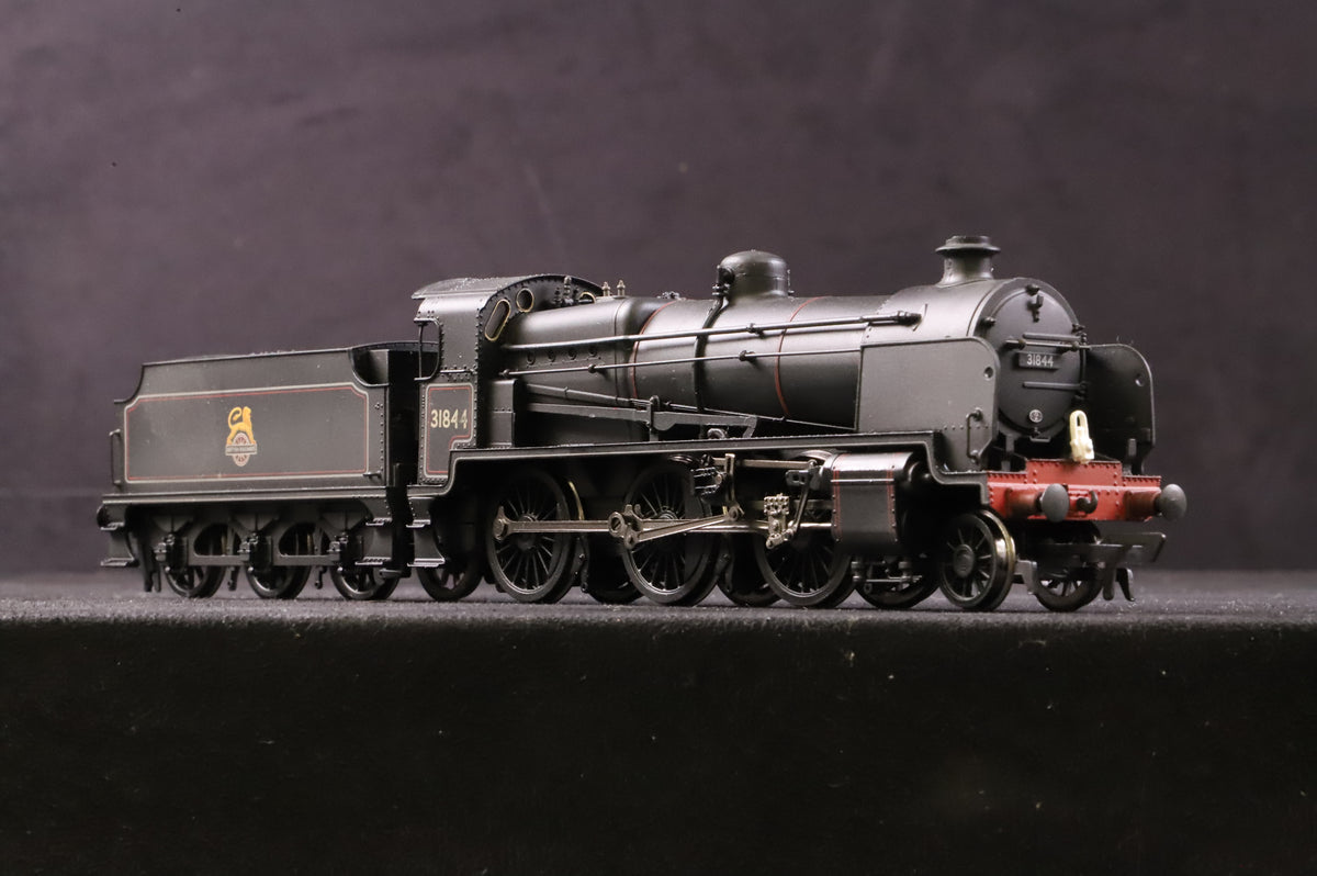 Bachmann OO 32-156 N Class 31844 in Lined BR Black w/ Early Crests - Weathered