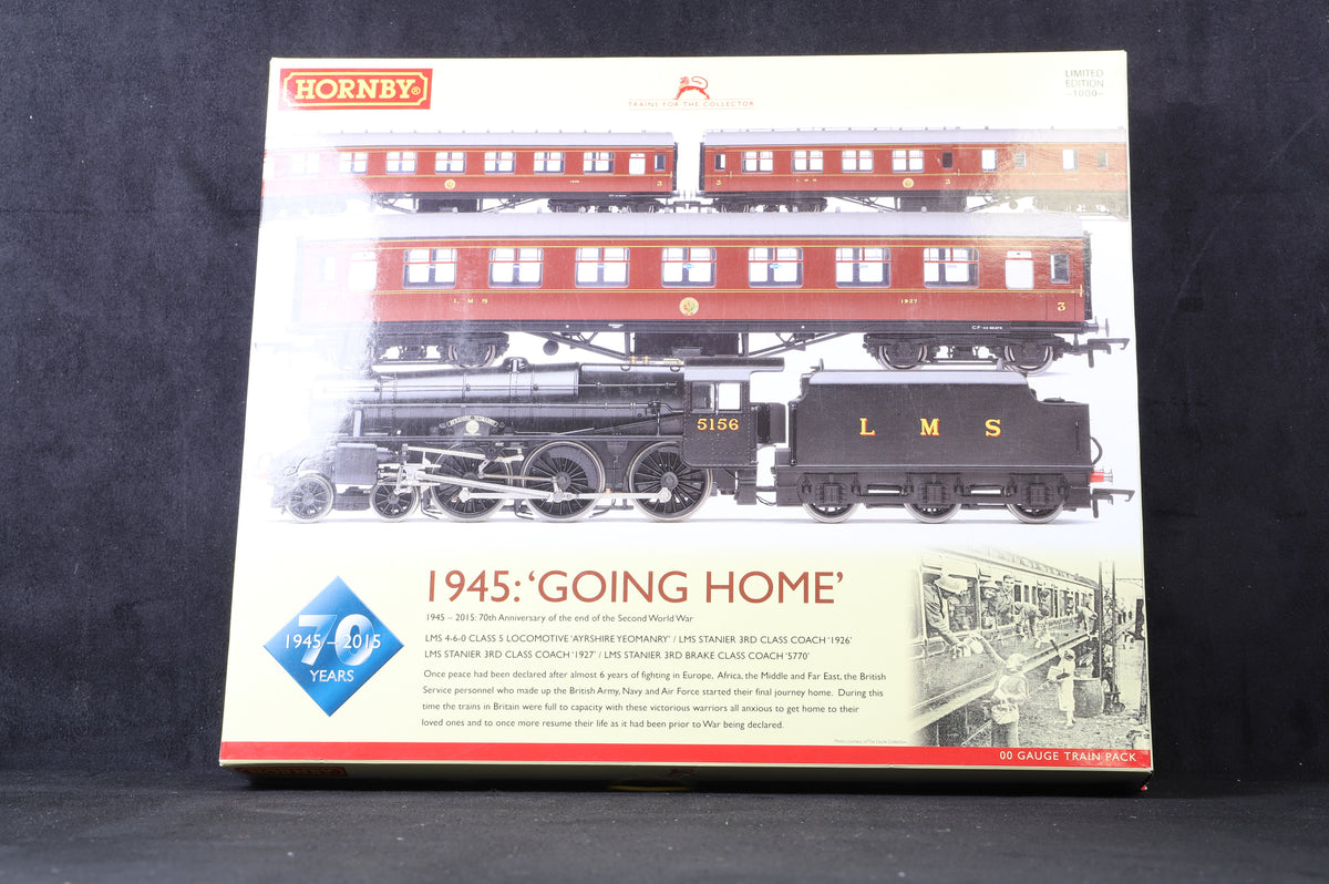 Hornby OO R3299 1945 Going Home Train Pack Ltd Ed 594/ 1000