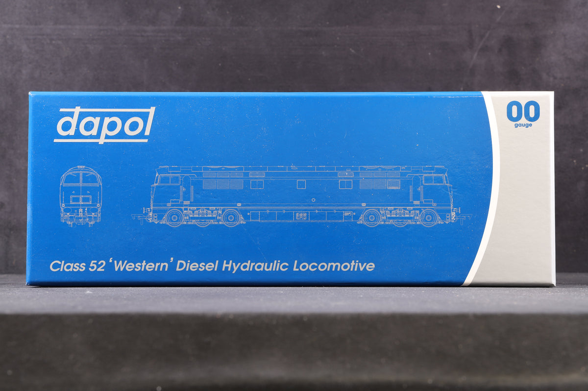 Dapol OO D1003X Class 52 &#39;D1042&#39; Western Princess BR Maroon SYE Weathered Ltd Ed 100/ 250