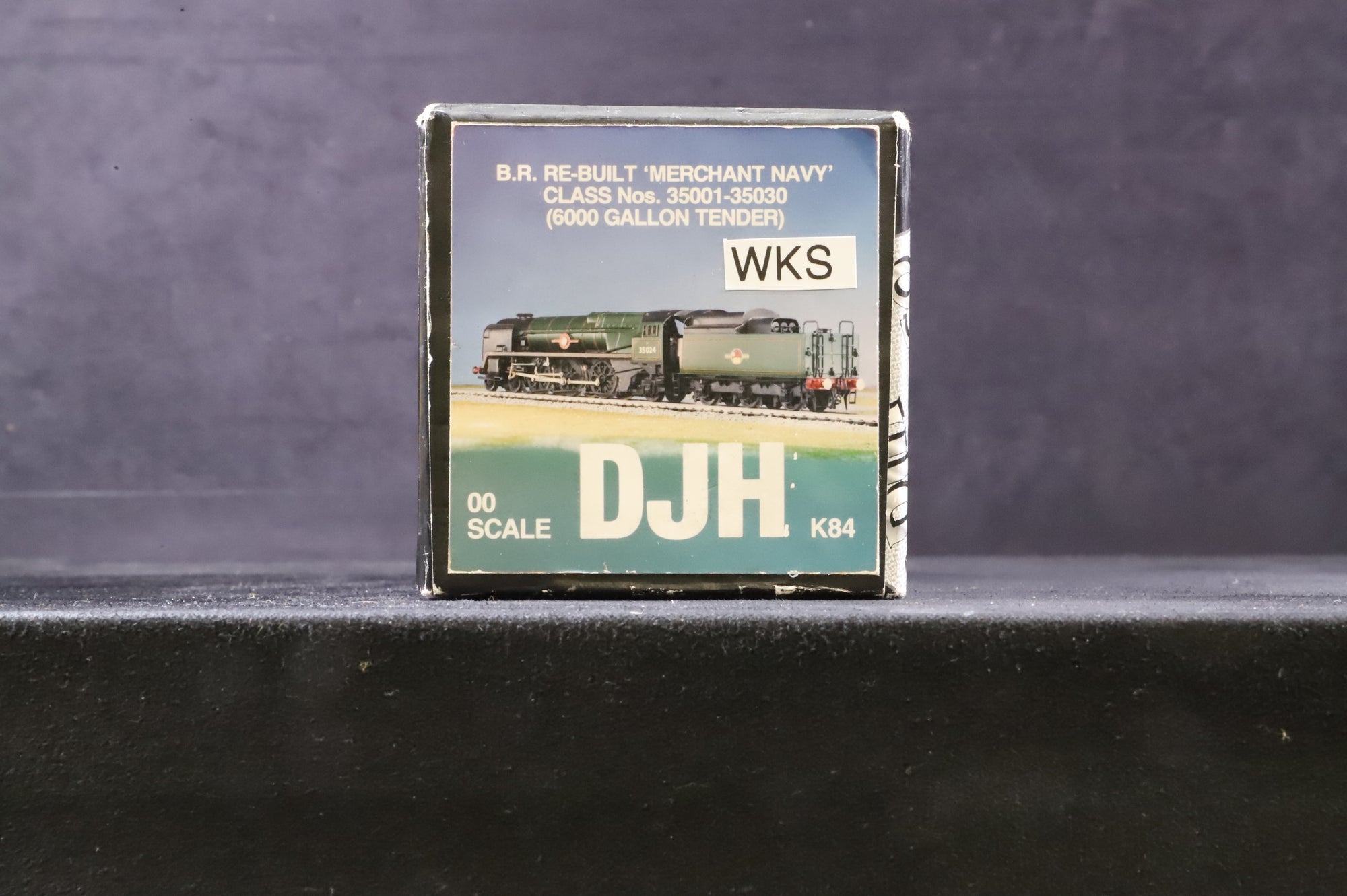 WORKSHOP DJH OO K84 BR Rebuilt Merchant Navy '35012' BR Lined Green Kit Built