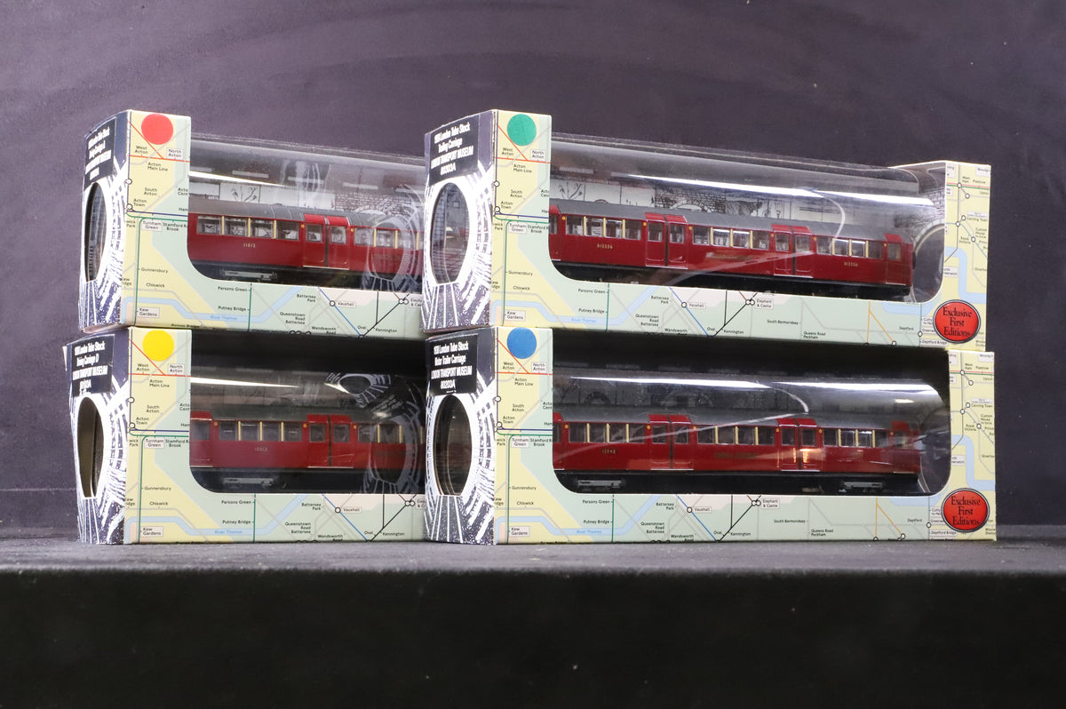 Exclusive First Editions/Gilbow 1:76 Static Model 1938 Preserved Tube Stock 4 Car EMU in London Transport Red