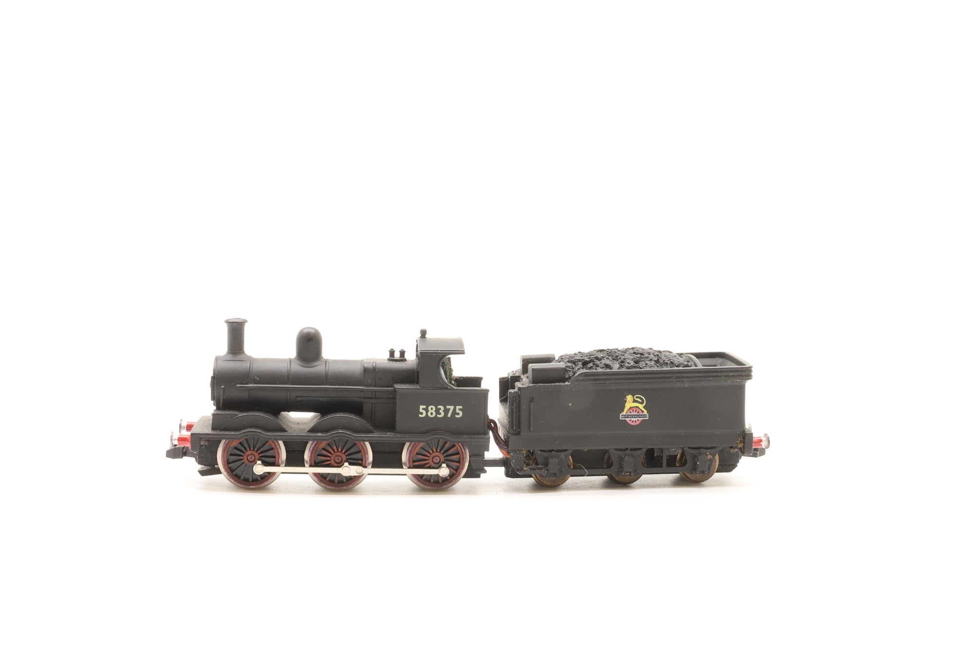 Union Mills N Ex LNWR Webb 18" Goods '58375' BR Black, DCC Fitted