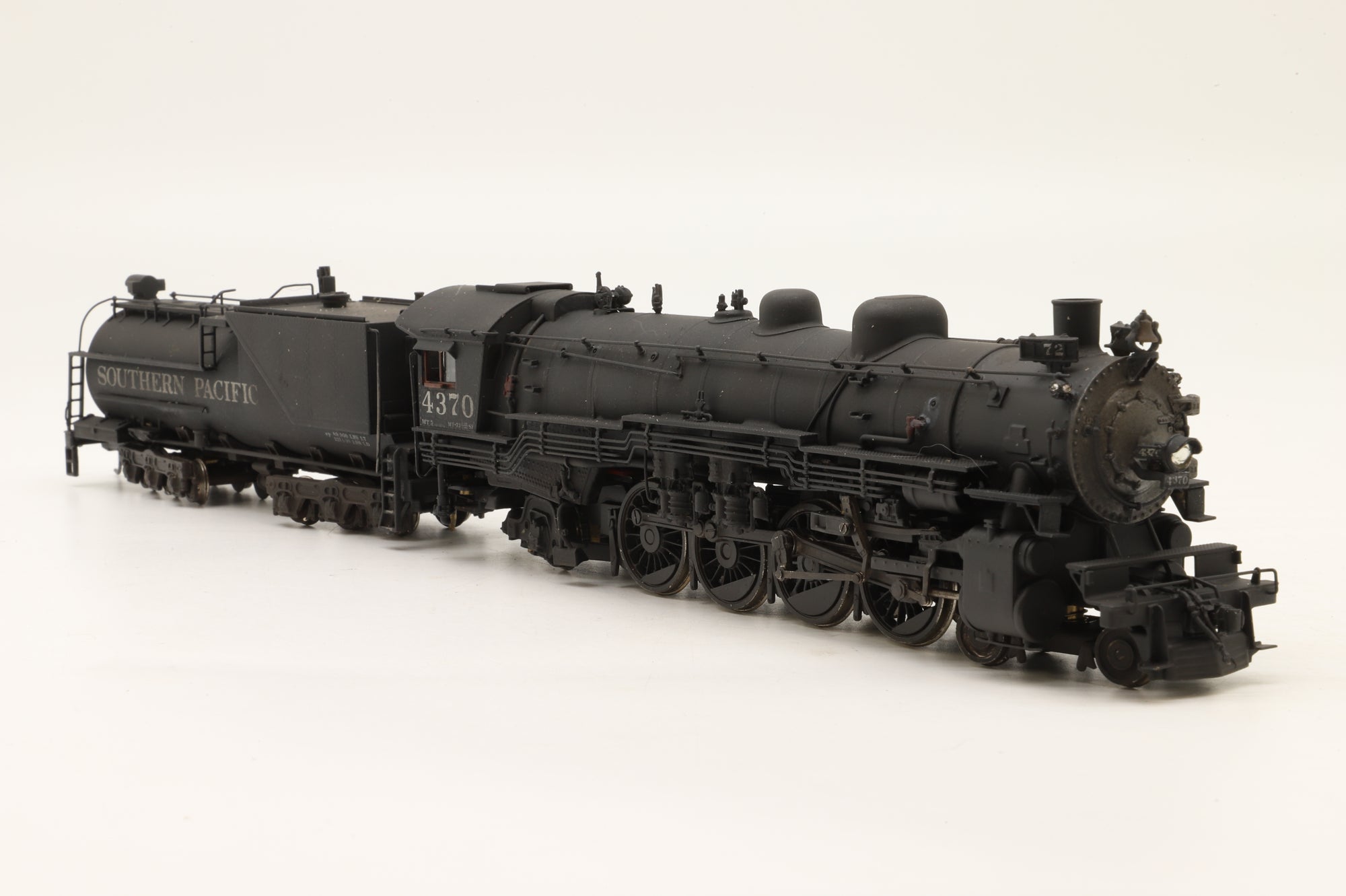 Westside Model Co. HO Brass MT-5 4-8-2 #4370 in SP Black