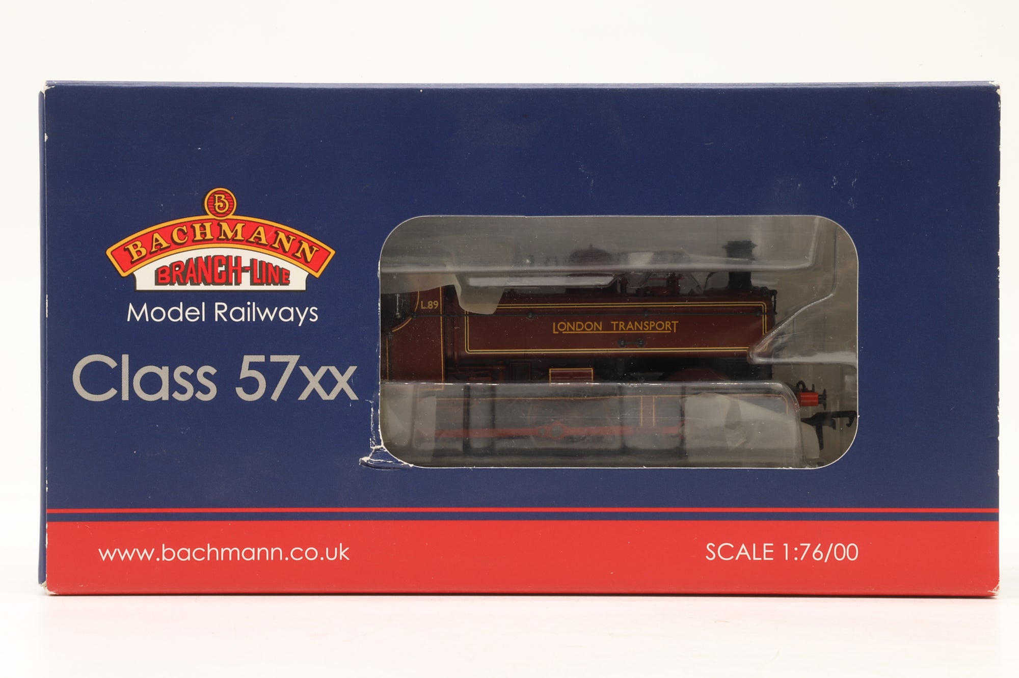 Bachmann OO 32-217 Class 57XX Pannier Tank L.89 London Transport