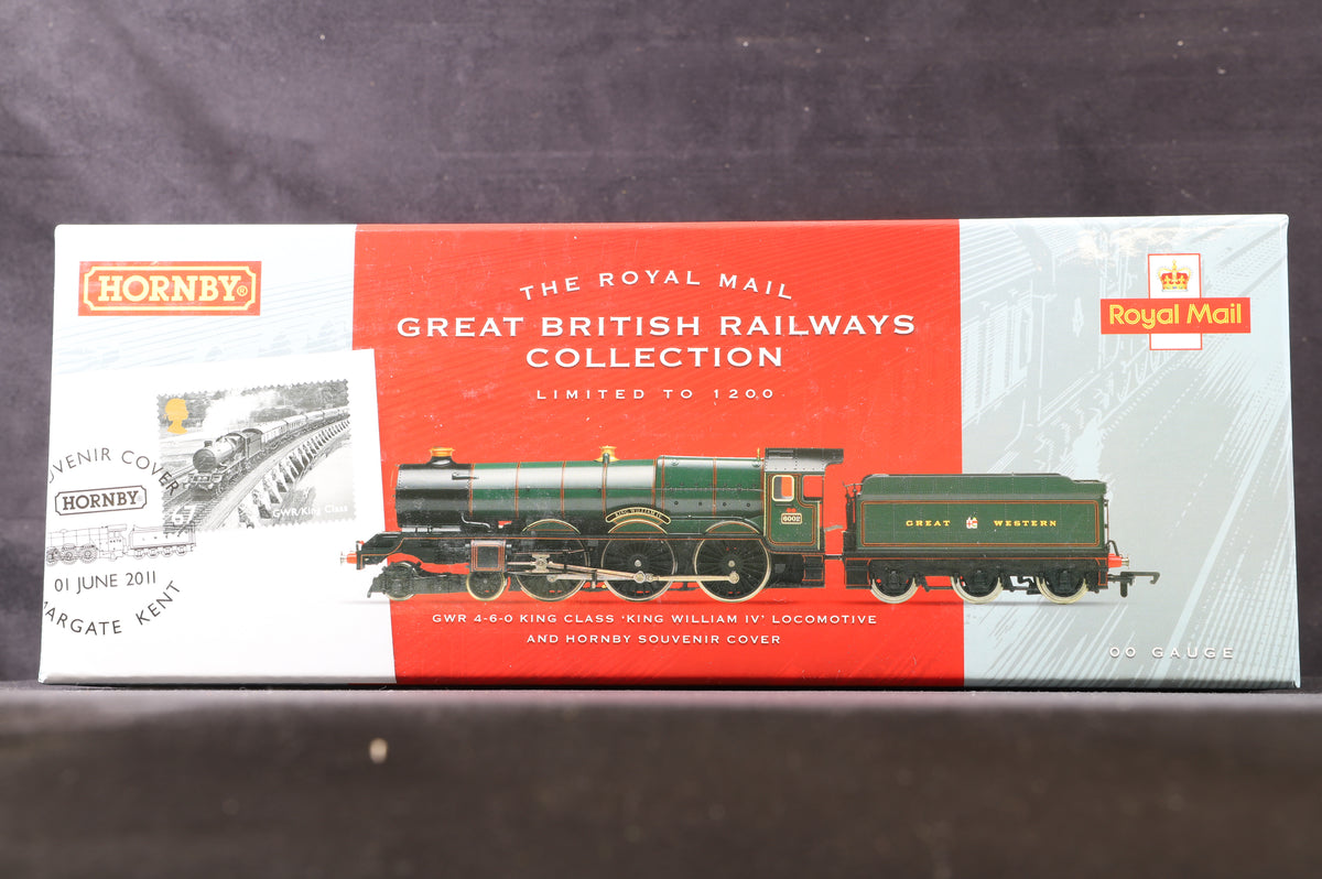 Hornby OO R3074 GWR King Class Royal Mail Great British Railways, Ltd Ed 20/1200