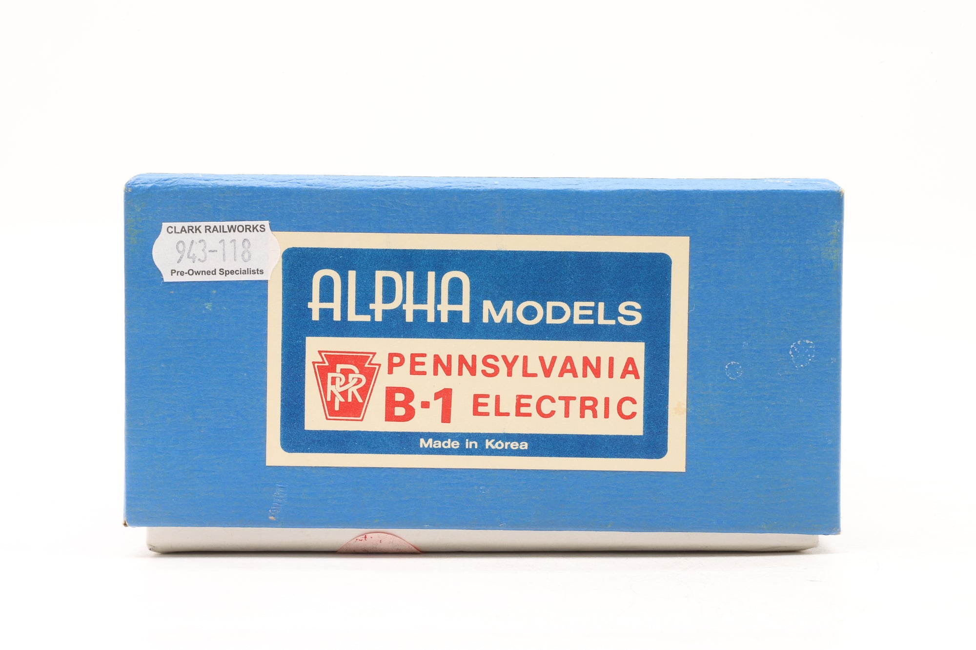 Alpha Models HO Brass PRR Pennsylvania B-1 Electric Unpainted
