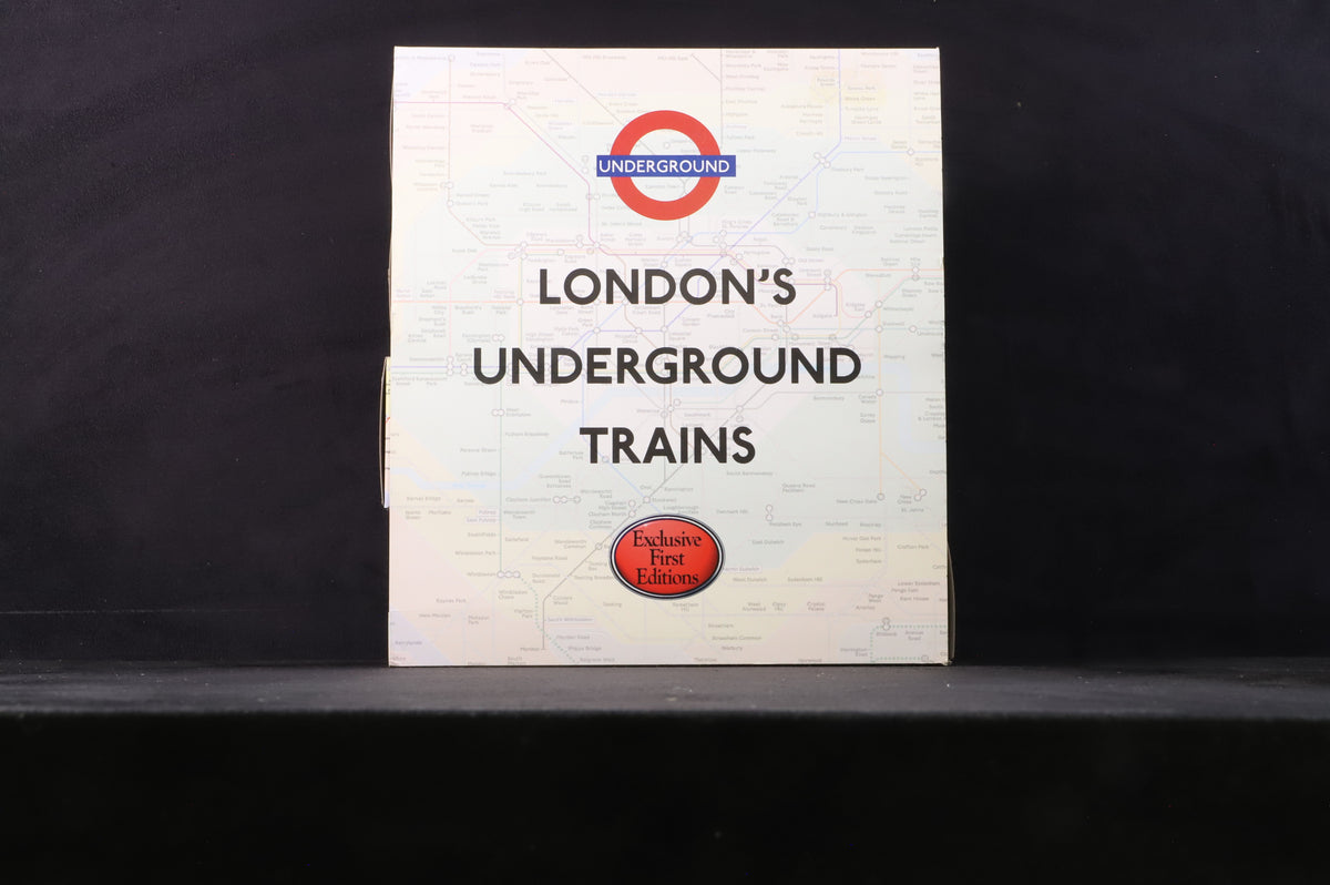 Exclusive First Editions/Gilbow 1:76 Static Model 1959 Piccadilly Line Tube Stock 4 Car EMU in London Transport Unpainted Aluminium Livery