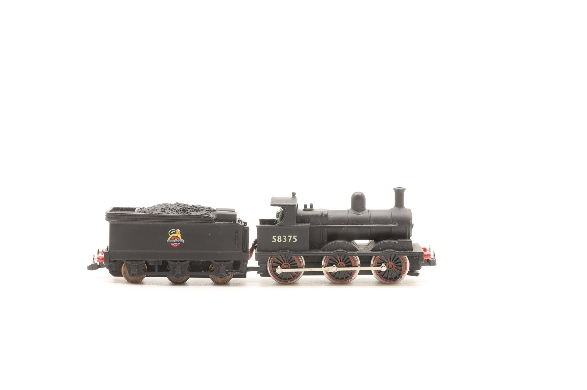 Union Mills N Ex LNWR Webb 18" Goods '58375' BR Black, DCC Fitted