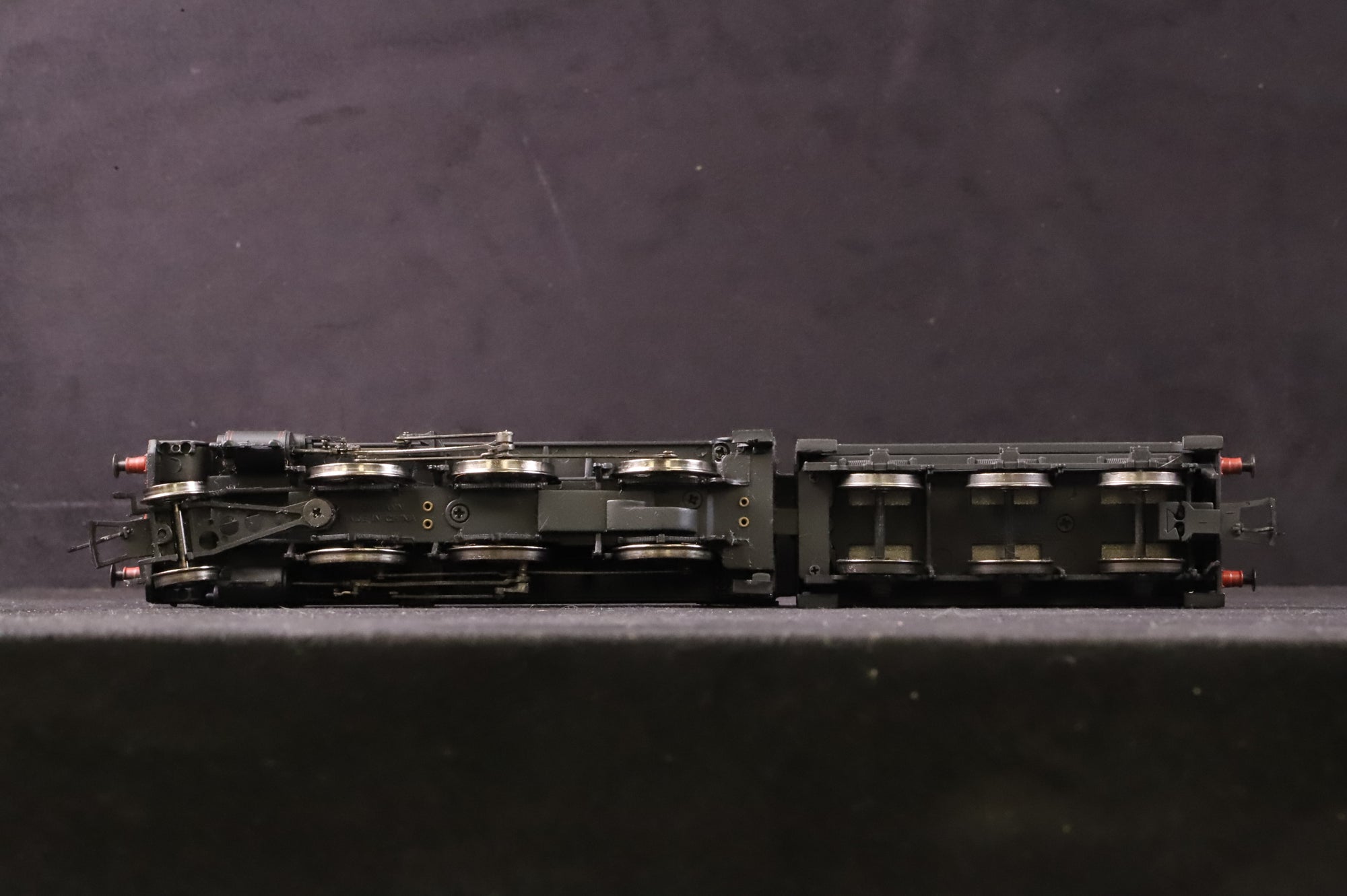 Bachmann OO 32-156 N Class 31844 in Lined BR Black w/ Early Crests - Weathered