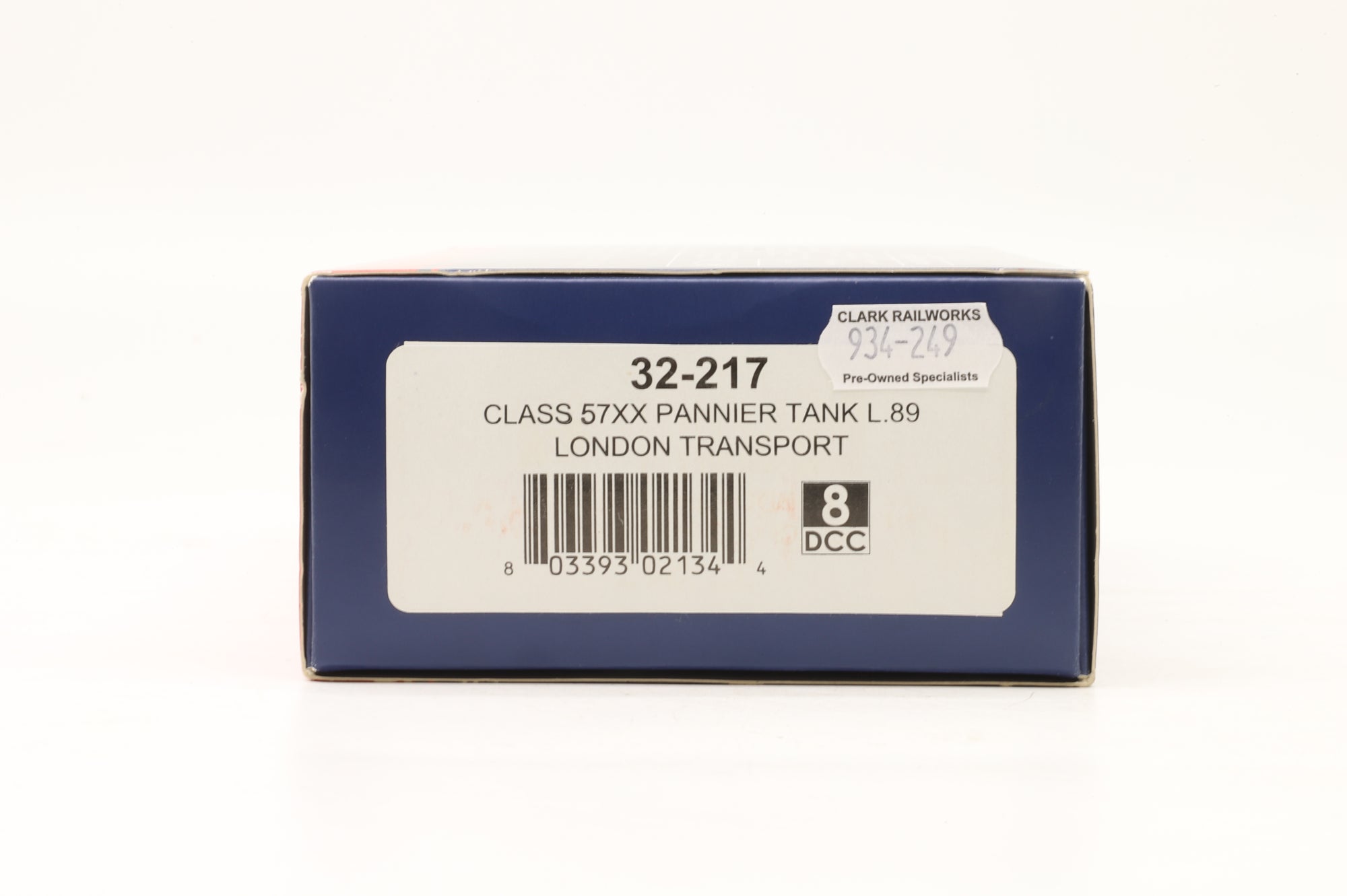 Bachmann OO 32-217 Class 57XX Pannier Tank L.89 London Transport