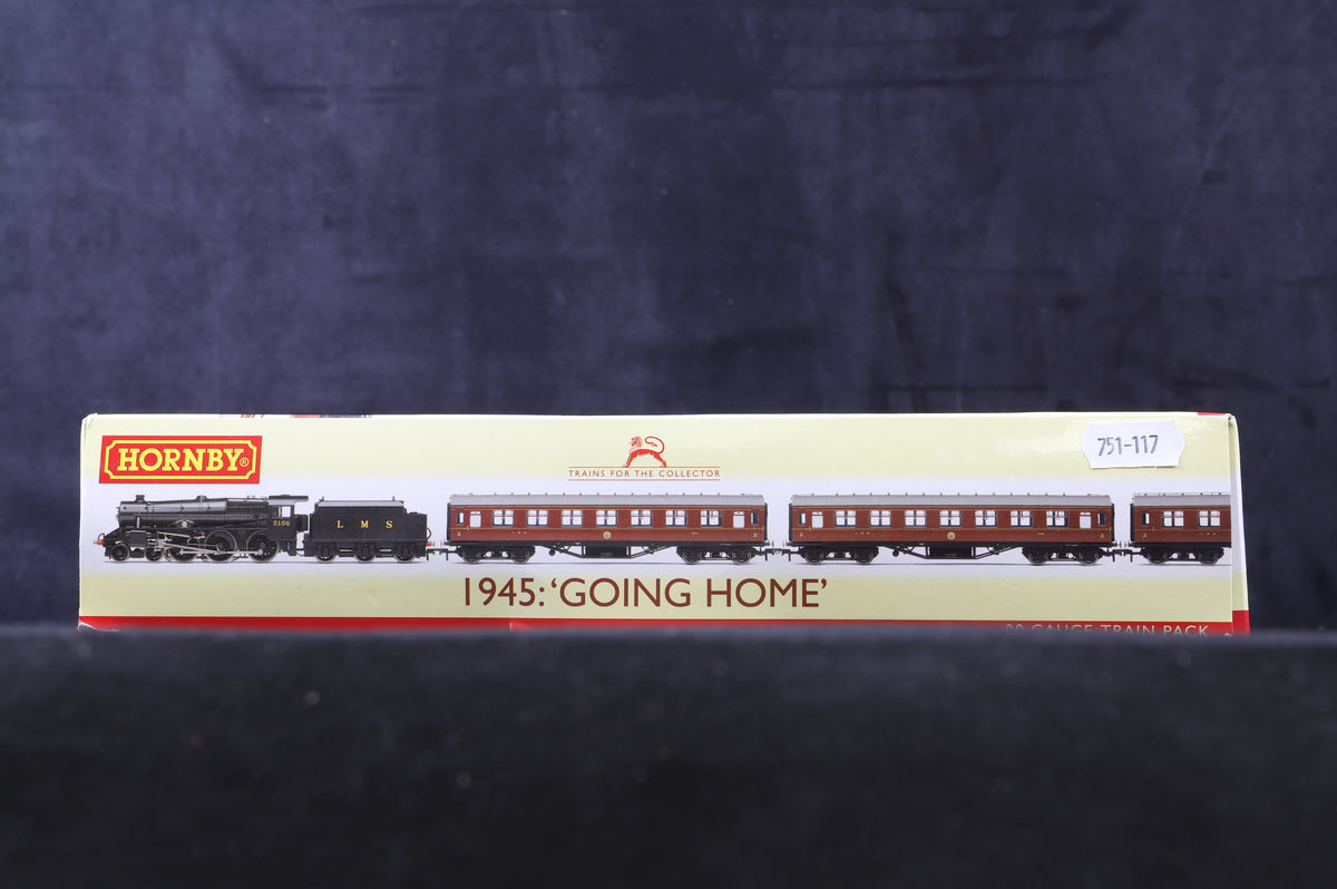 Hornby OO R3299 1945 Going Home Train Pack Ltd Ed 594/ 1000