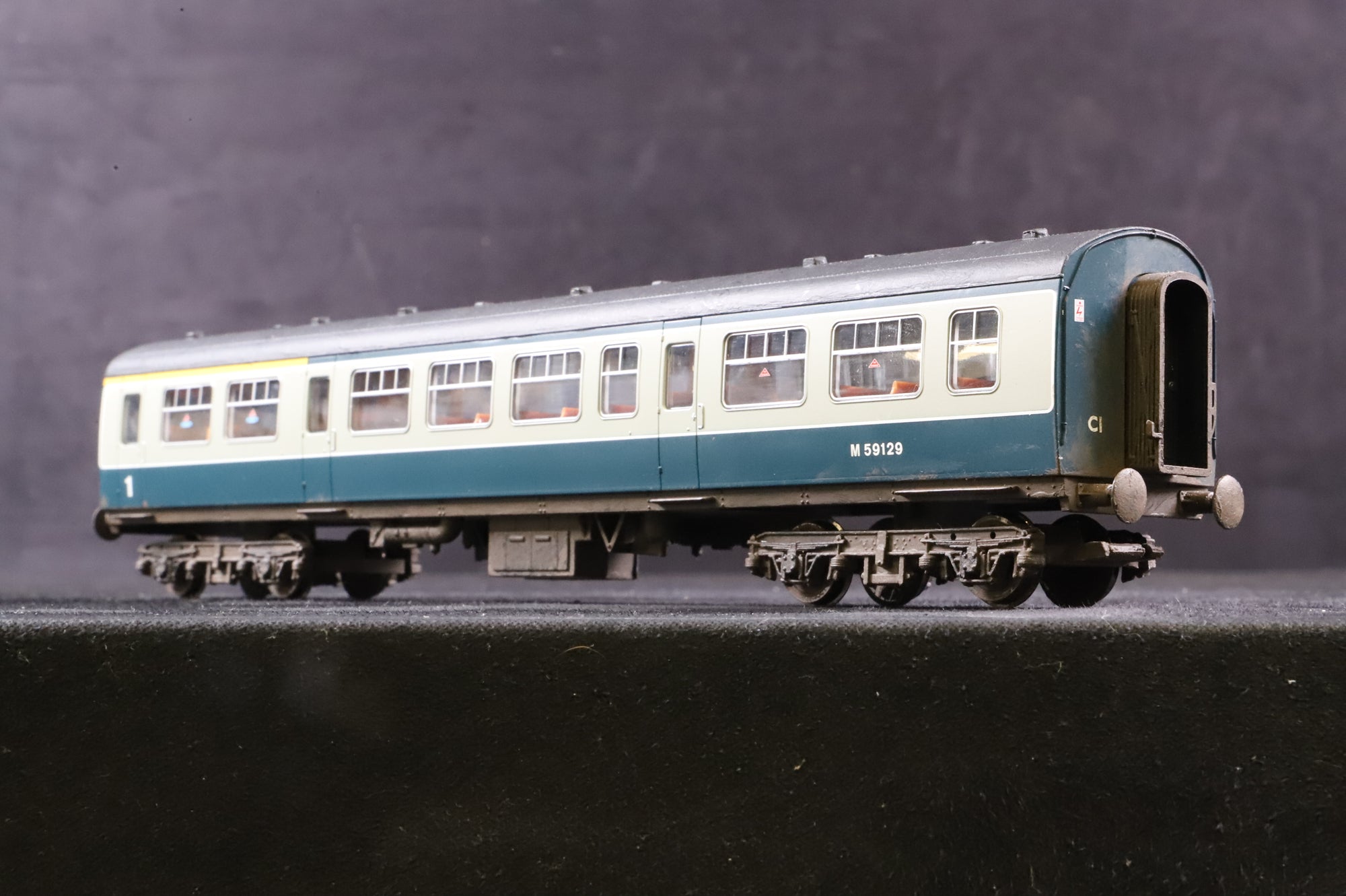 WORKSHOP Hornby OO Class 101 3 Car DMU Blue & Grey Weathered