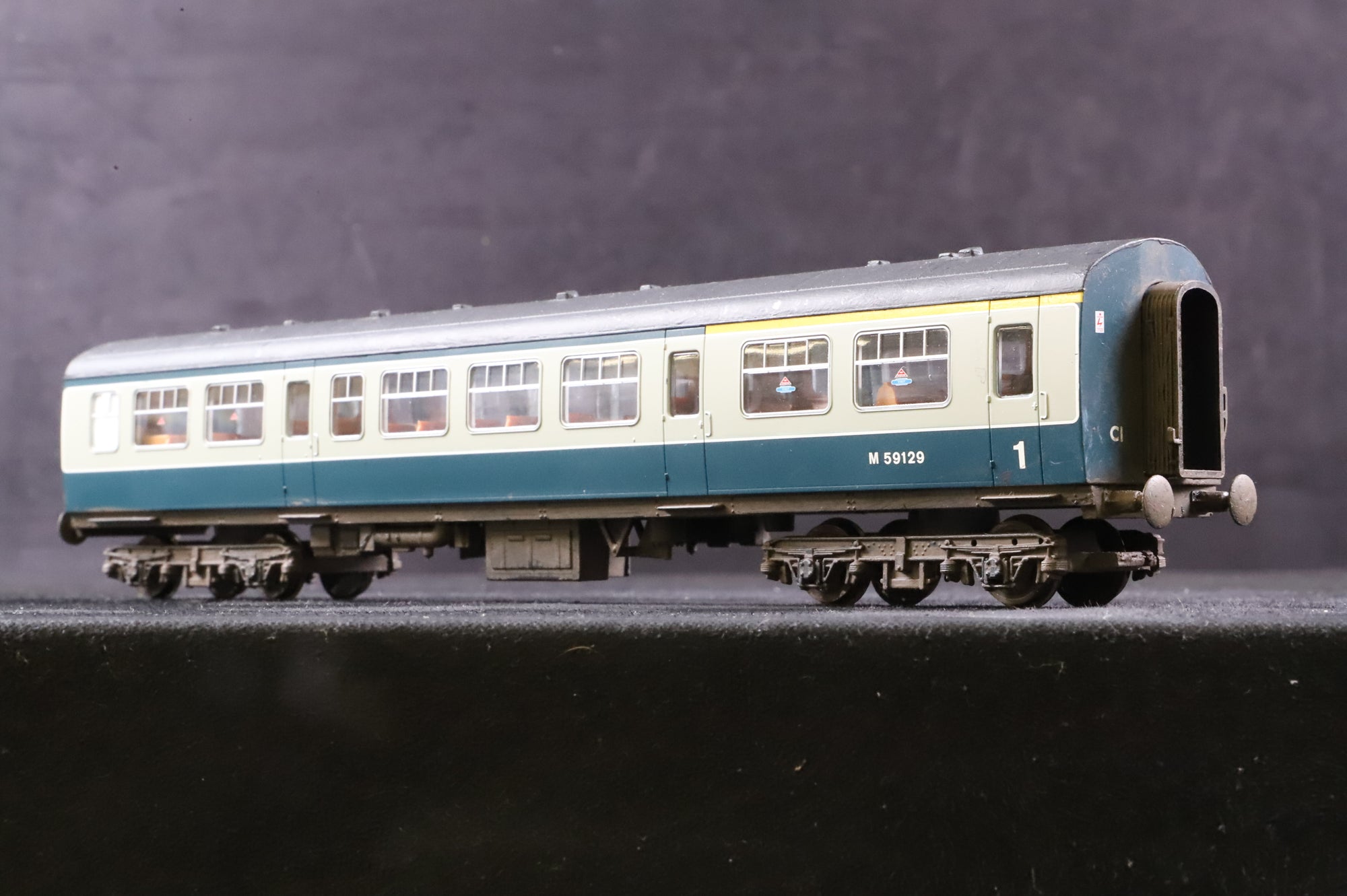 WORKSHOP Hornby OO Class 101 3 Car DMU Blue & Grey Weathered
