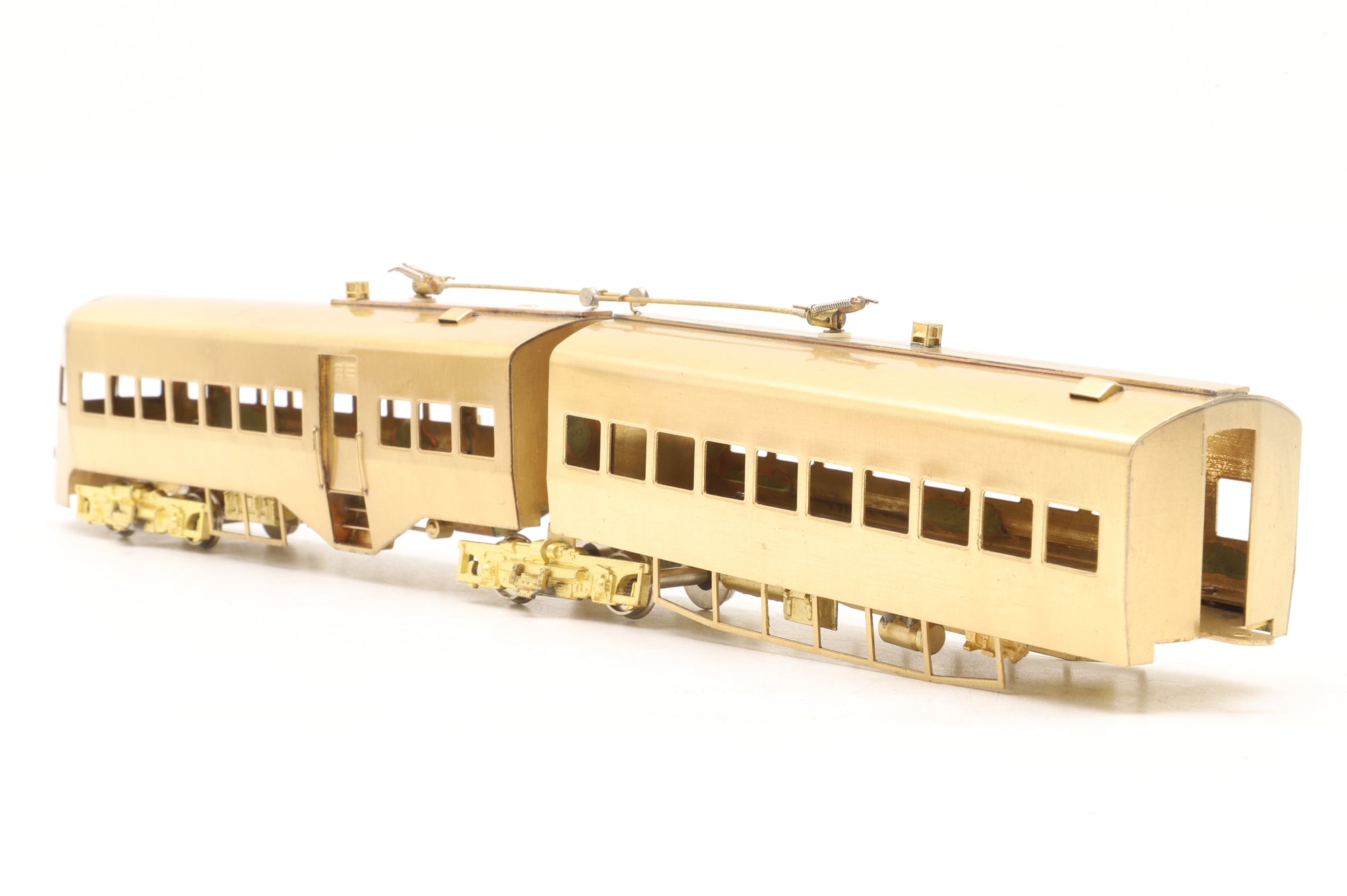 Nickel Plate Products HO Brass P&W Liner 4 Car Set Unpainted
