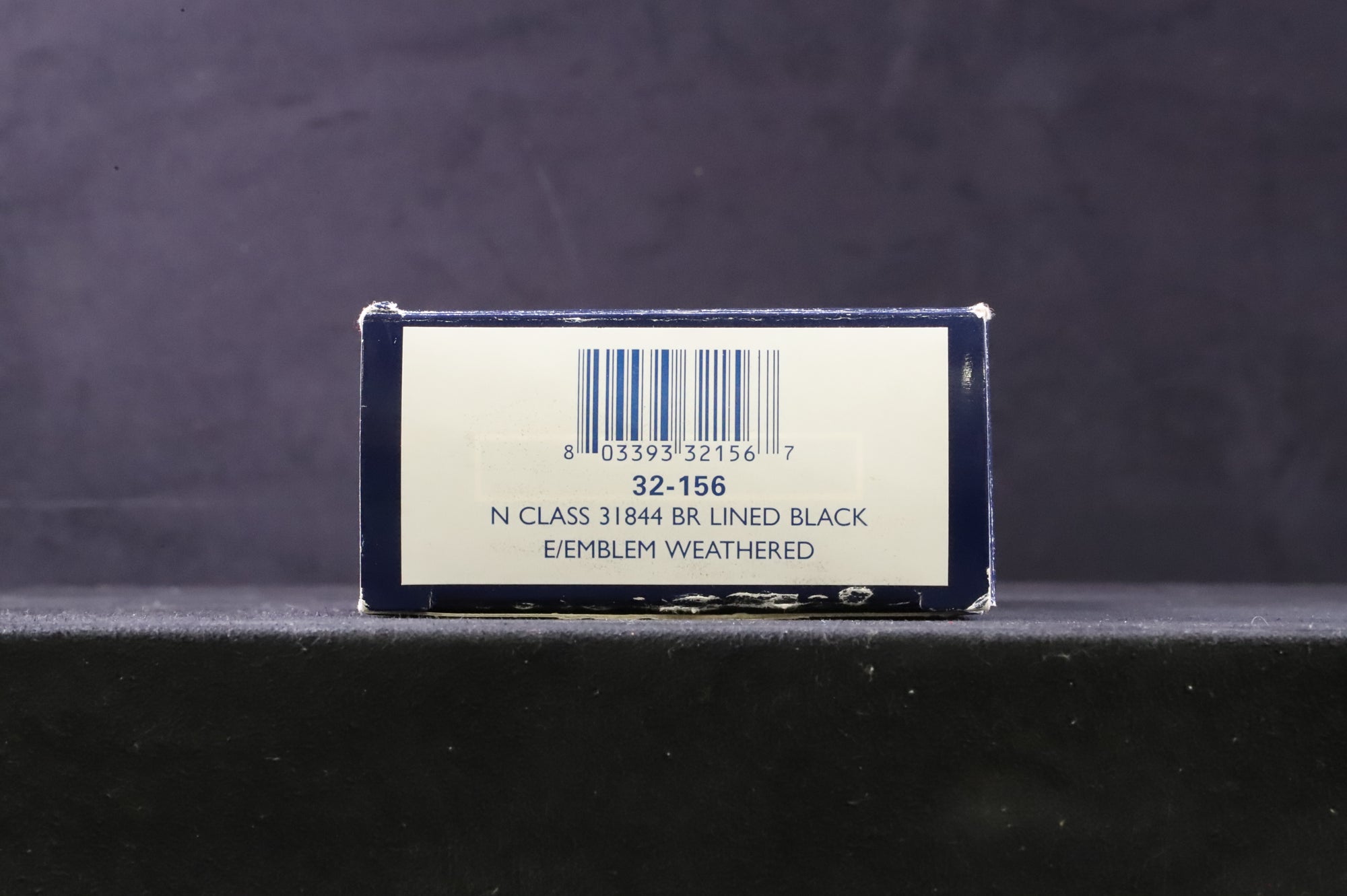 Bachmann OO 32-156 N Class 31844 in Lined BR Black w/ Early Crests - Weathered