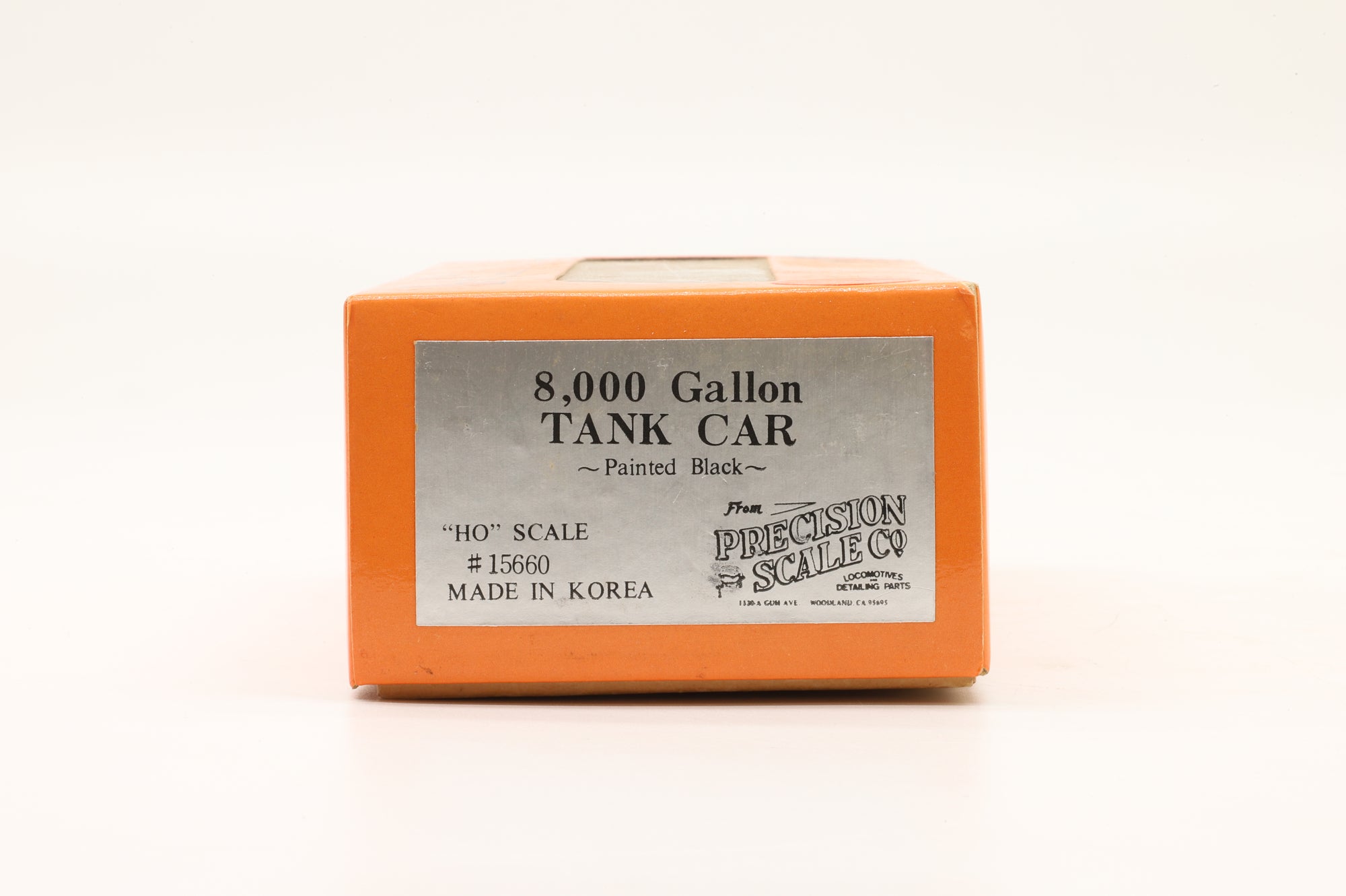 Precision Scale Co./Iron Horse HO Brass 8,000 Gallon Tank Car Texaco Black