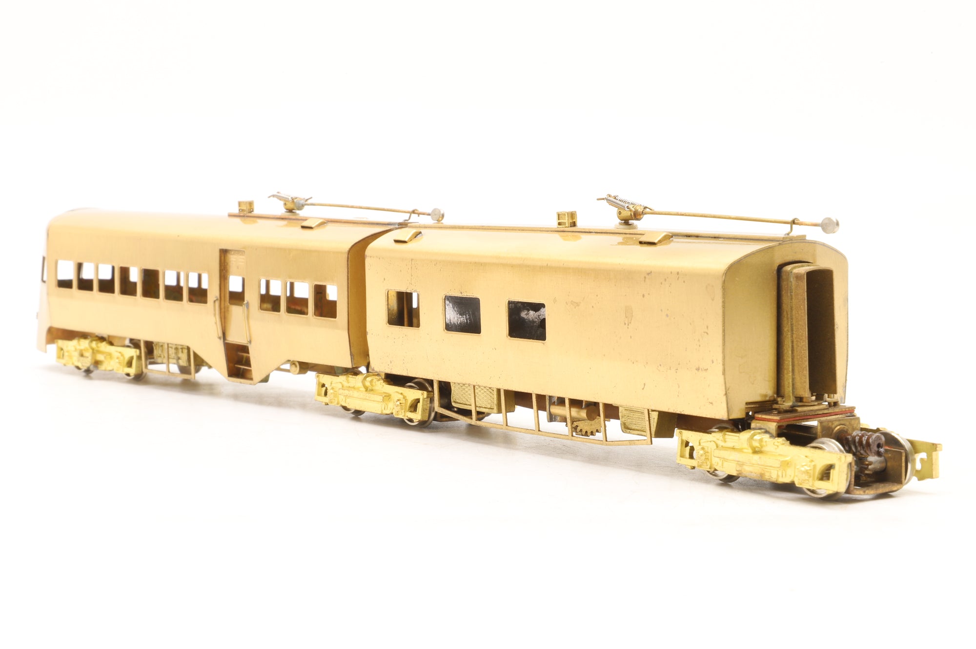 Nickel Plate Products HO Brass P&W Liner 4 Car Set Unpainted