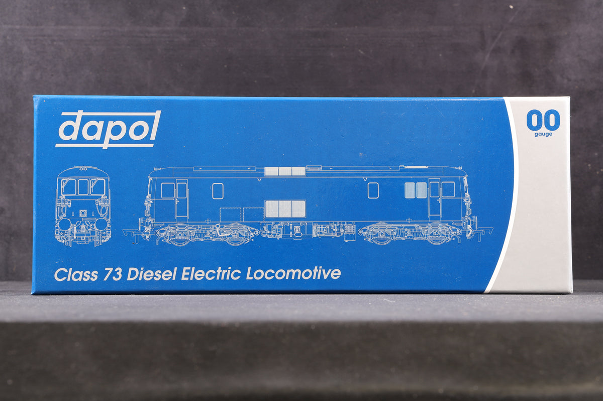 Dapol OO 4D-006-010 Class 73 BR Green &#39;E6004&#39; Grey/ Green Sole Bar