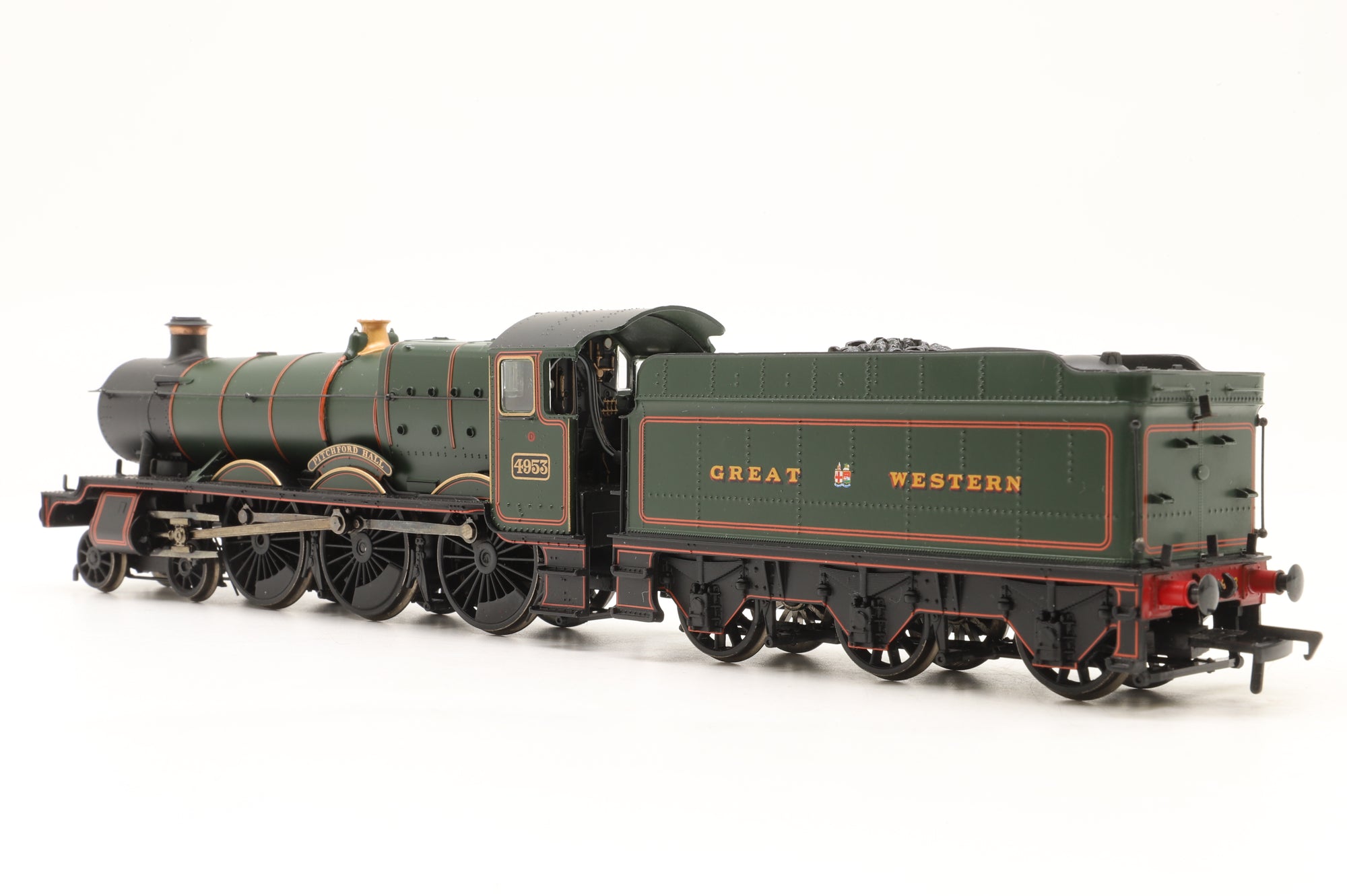 Bachmann OO 32-003Z Hall Class 4953 'Pitchford Hall' in Lined GWR Green – DCC Sound