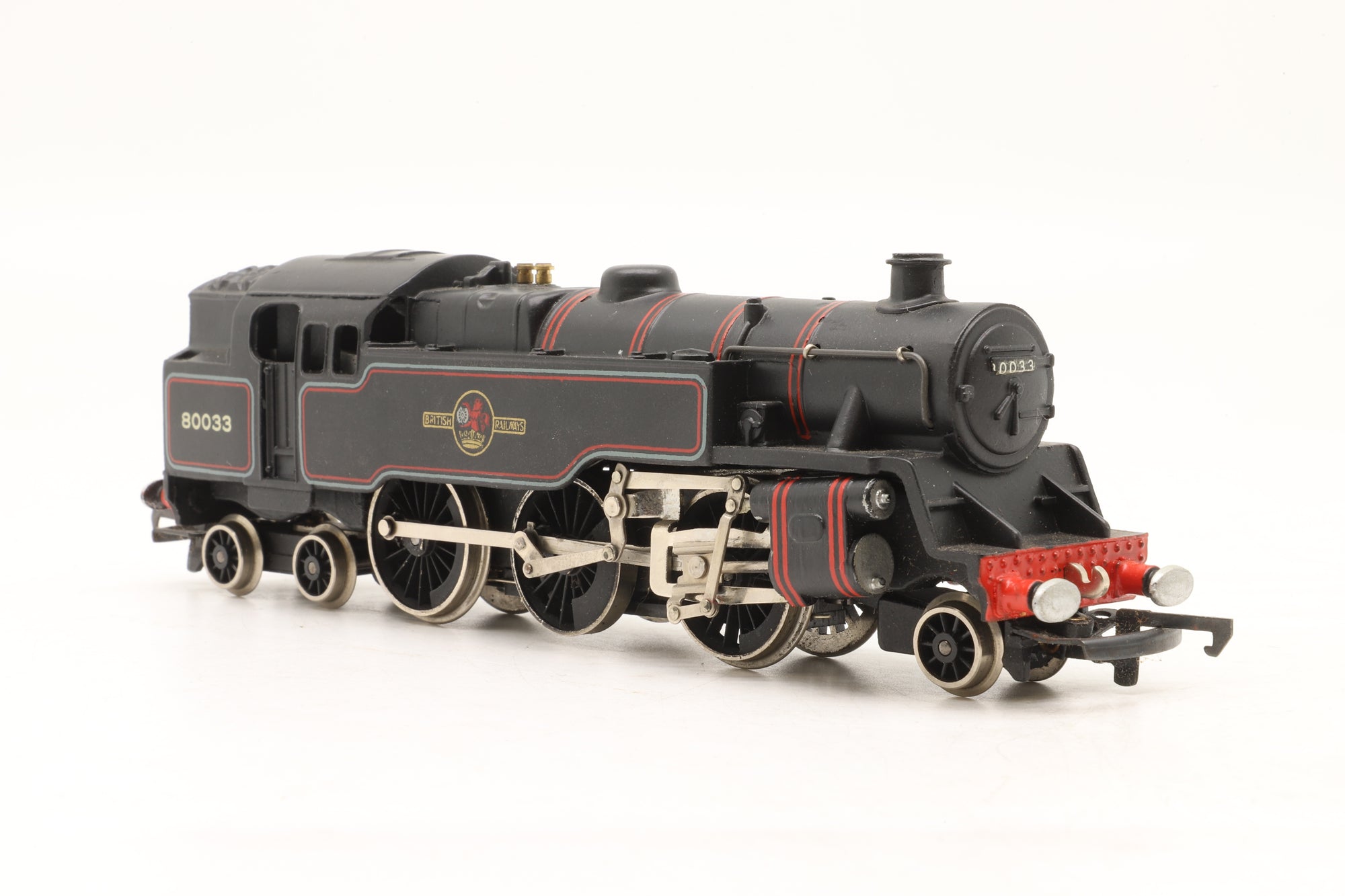 Wrenn OO W2218 Class 4MT Tank '80033' BR Lined Black L/C