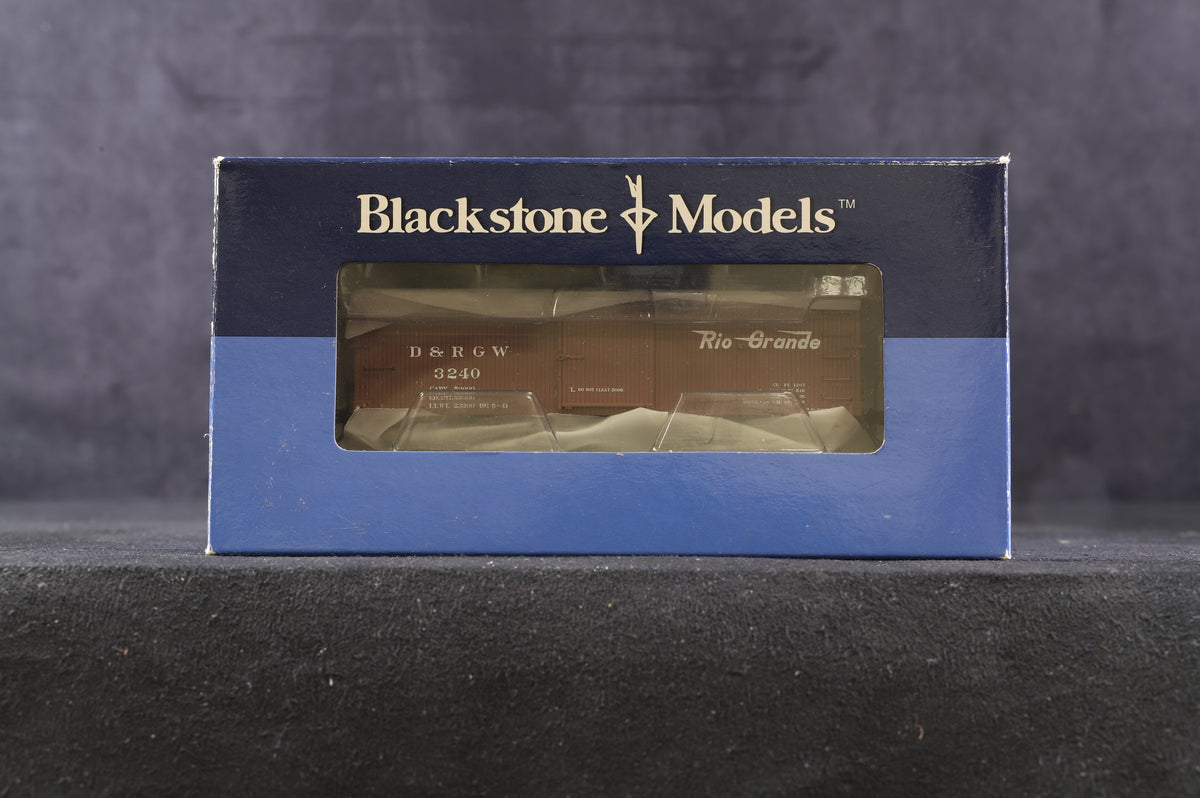 Blackstones HOn3 Rake Of 4 Mixed D&amp;RGW Wagons