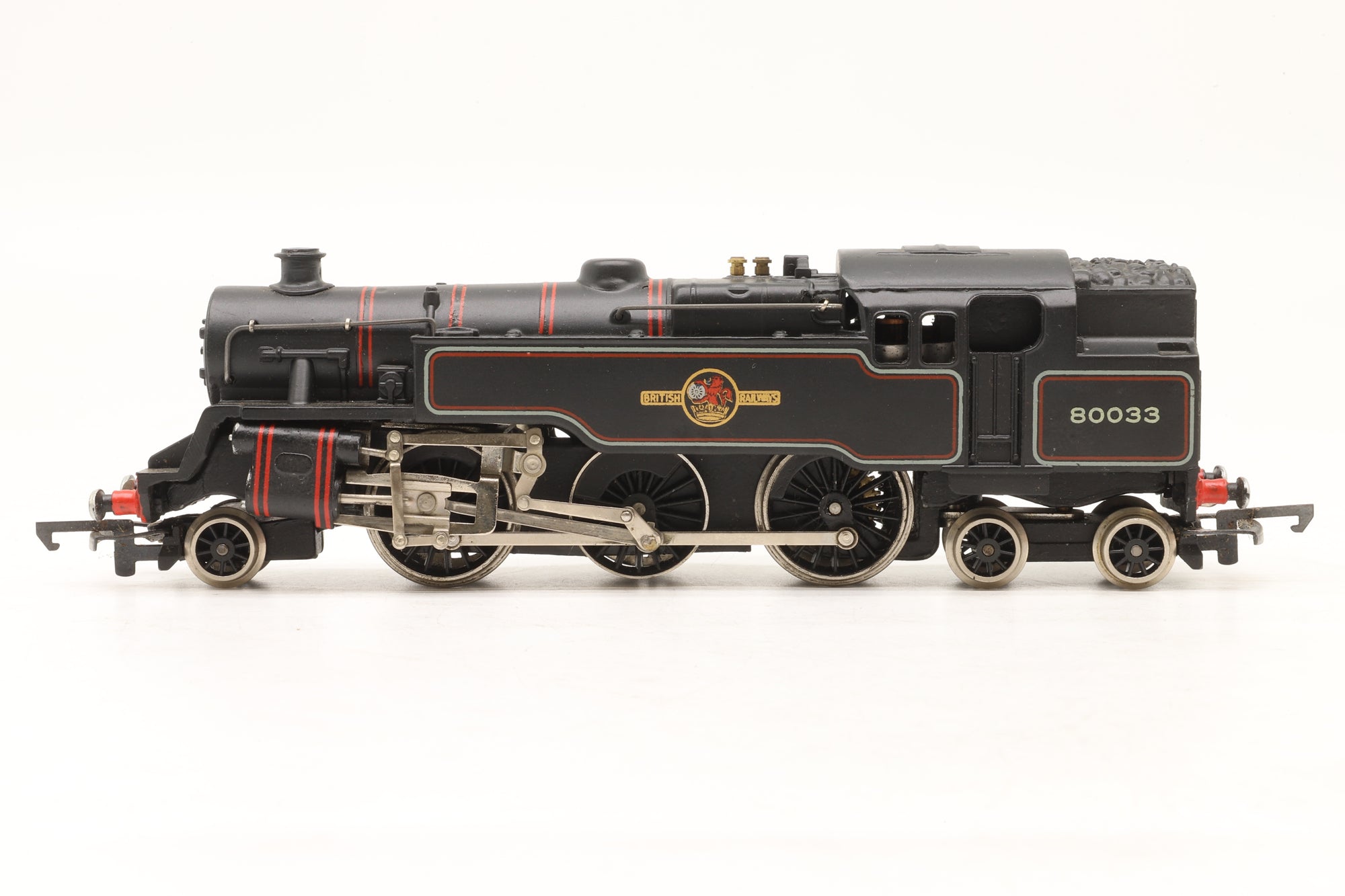 Wrenn OO W2218 Class 4MT Tank '80033' BR Lined Black L/C