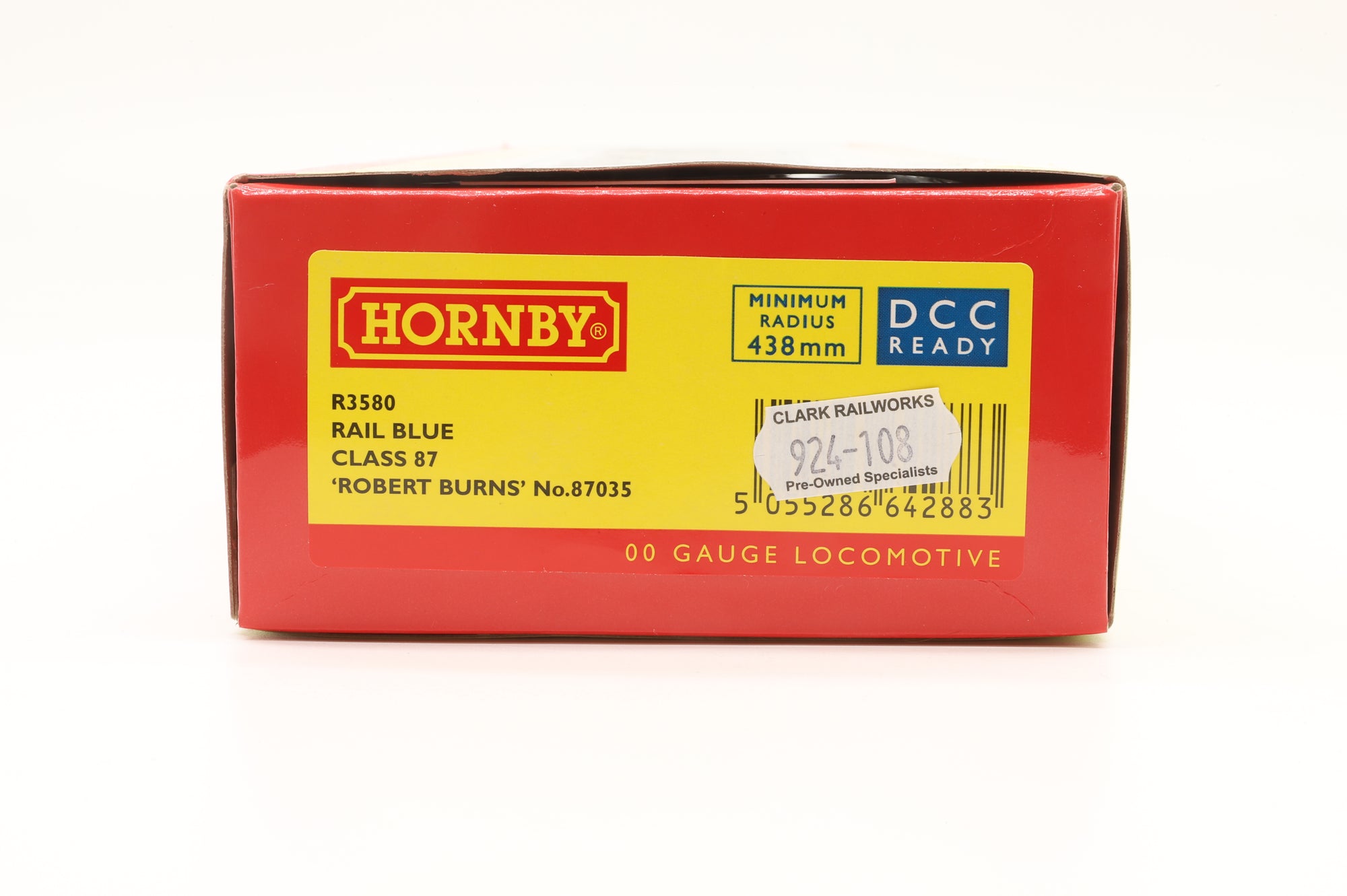 Hornby OO R3580 Class 87 '87035' 'Robert Burns' BR Blue DCC Sound
