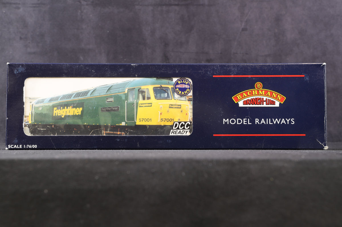 Bachmann OO Class 57 &#39;57004&#39; &#39;Freightliner Quality&#39; Freightliner Weathered, Renumbered &amp; Renamed