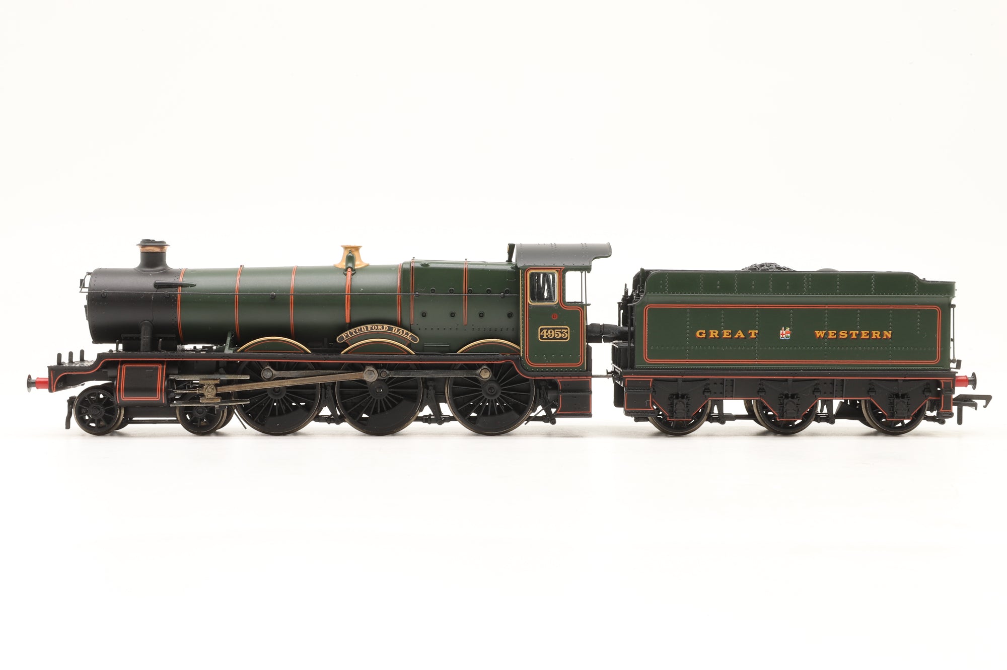 Bachmann OO 32-003Z Hall Class 4953 'Pitchford Hall' in Lined GWR Green – DCC Sound