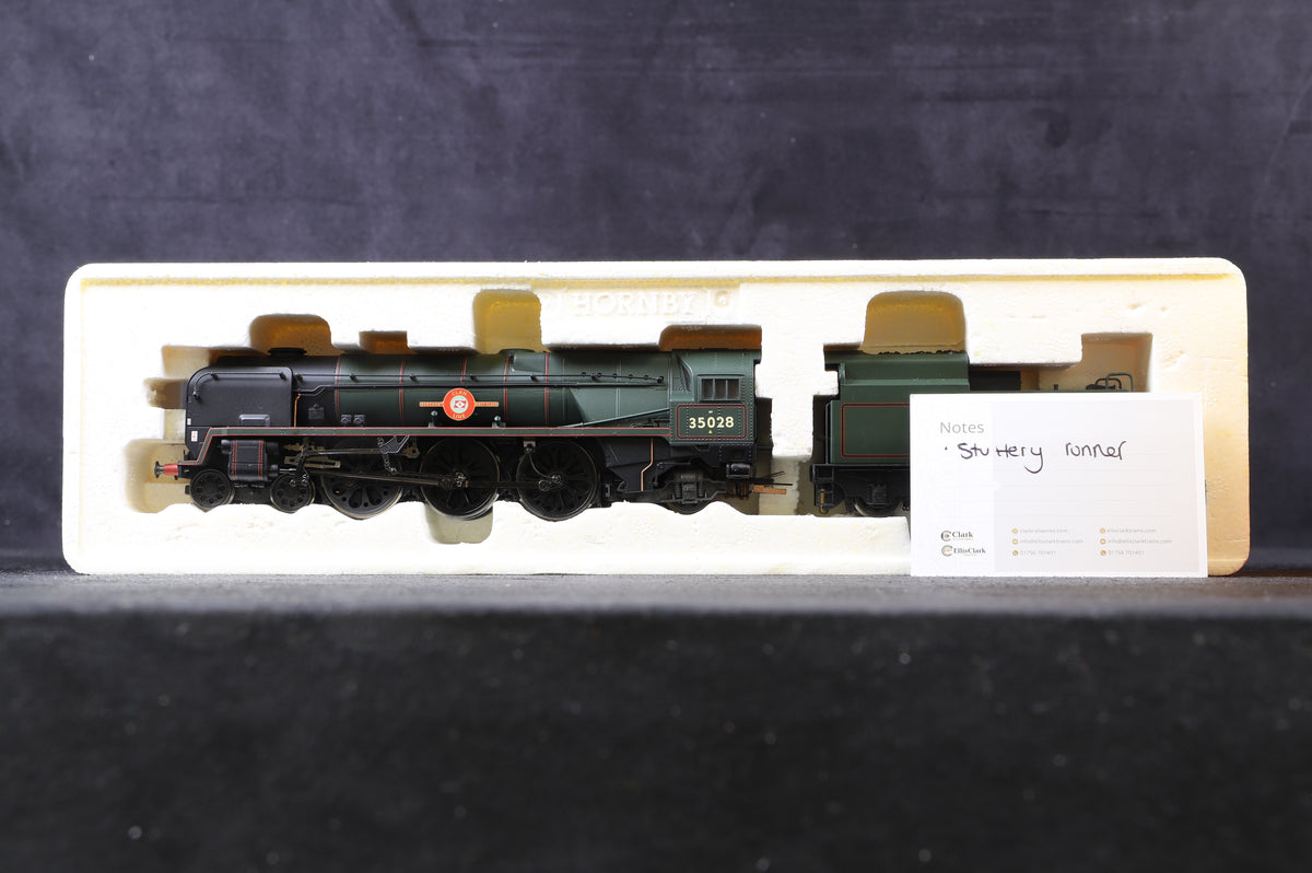 Hornby OO R2169 BR 4-6-2 &#39;Clan Line&#39; Merchant Navy Class