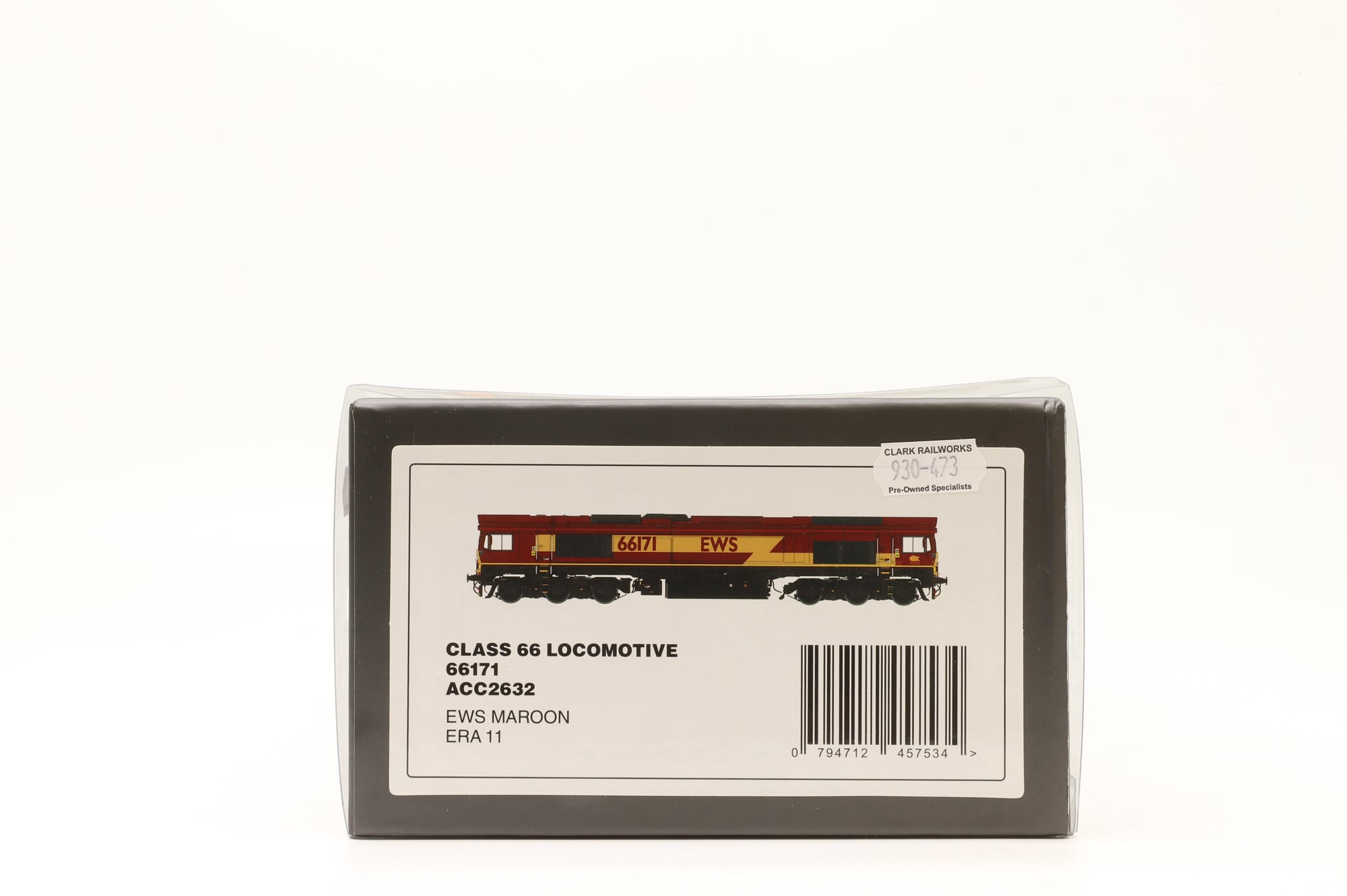 Accurascale OO ACC2632 Class 66 66171 in EWS Livery
