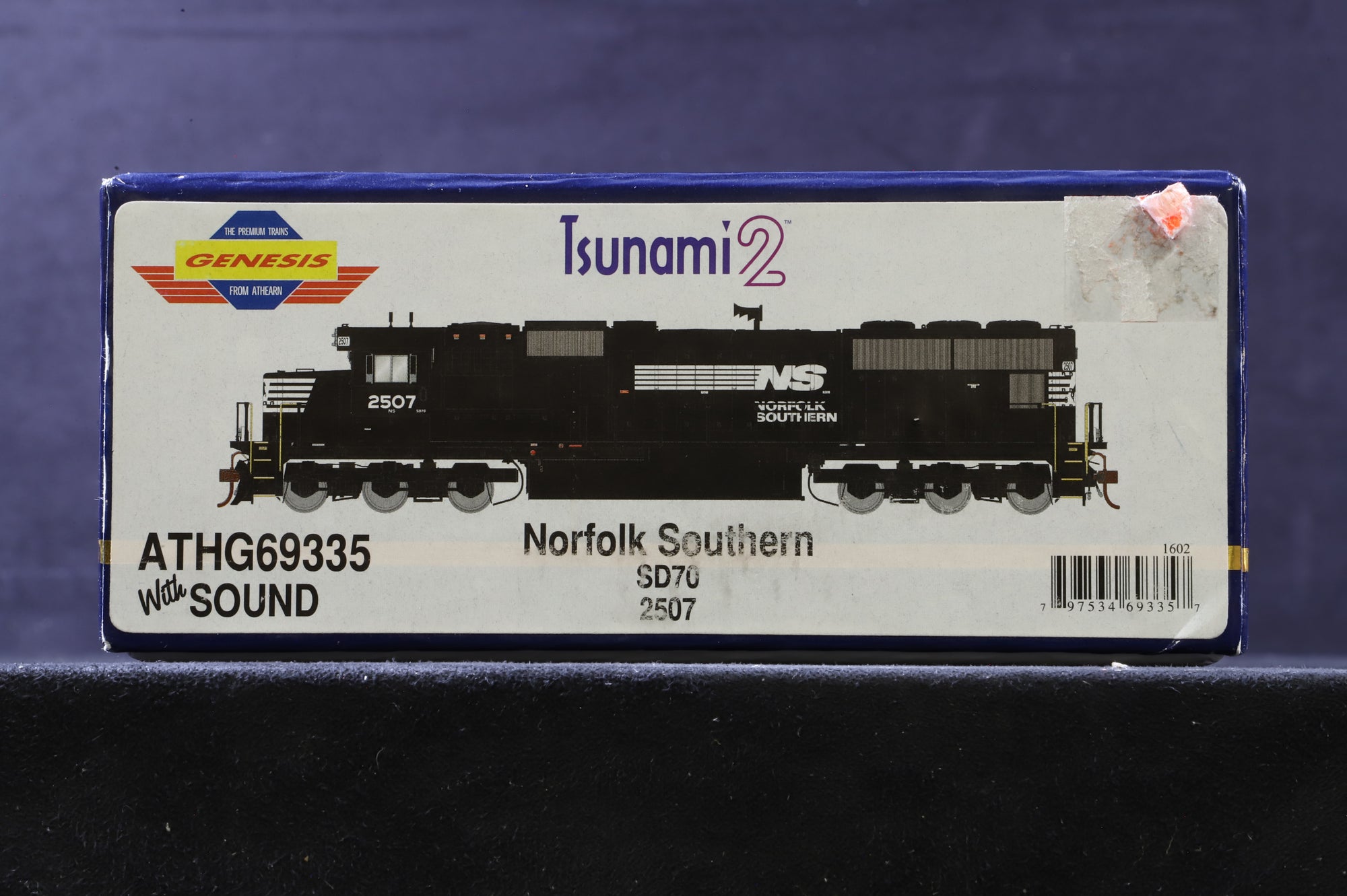 Athearn Genesis HO ATHG69335 SD70 '2507' Norfolk Southern DCC Sound