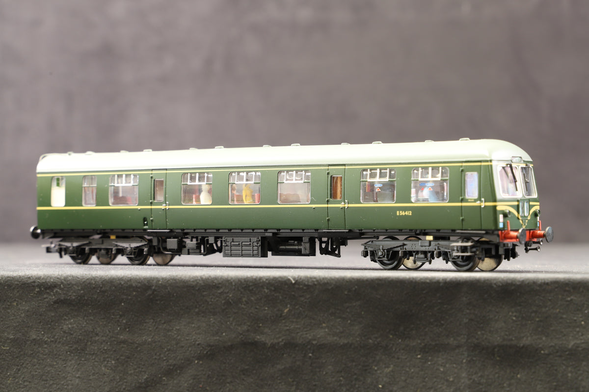Bachmann OO 31-326 Class 105 Two Car DMU BR Green With Speed Whiskers, DCC
