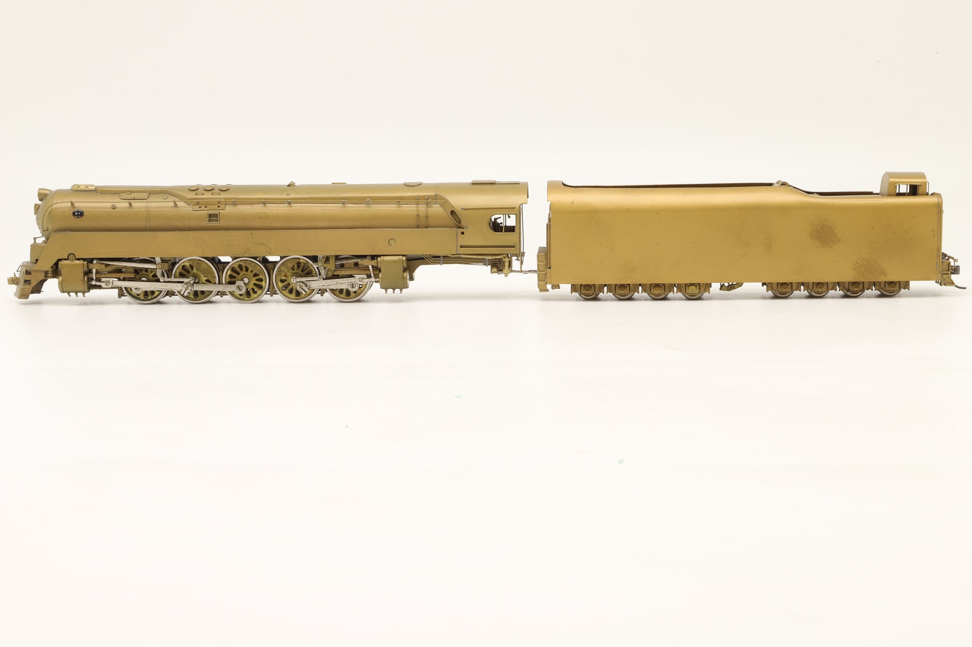 WORKSHOP NJ International HO Brass Class Q1 Duplex 'Streamlined' 4-6-4-4 Unpainted – Non-Runner