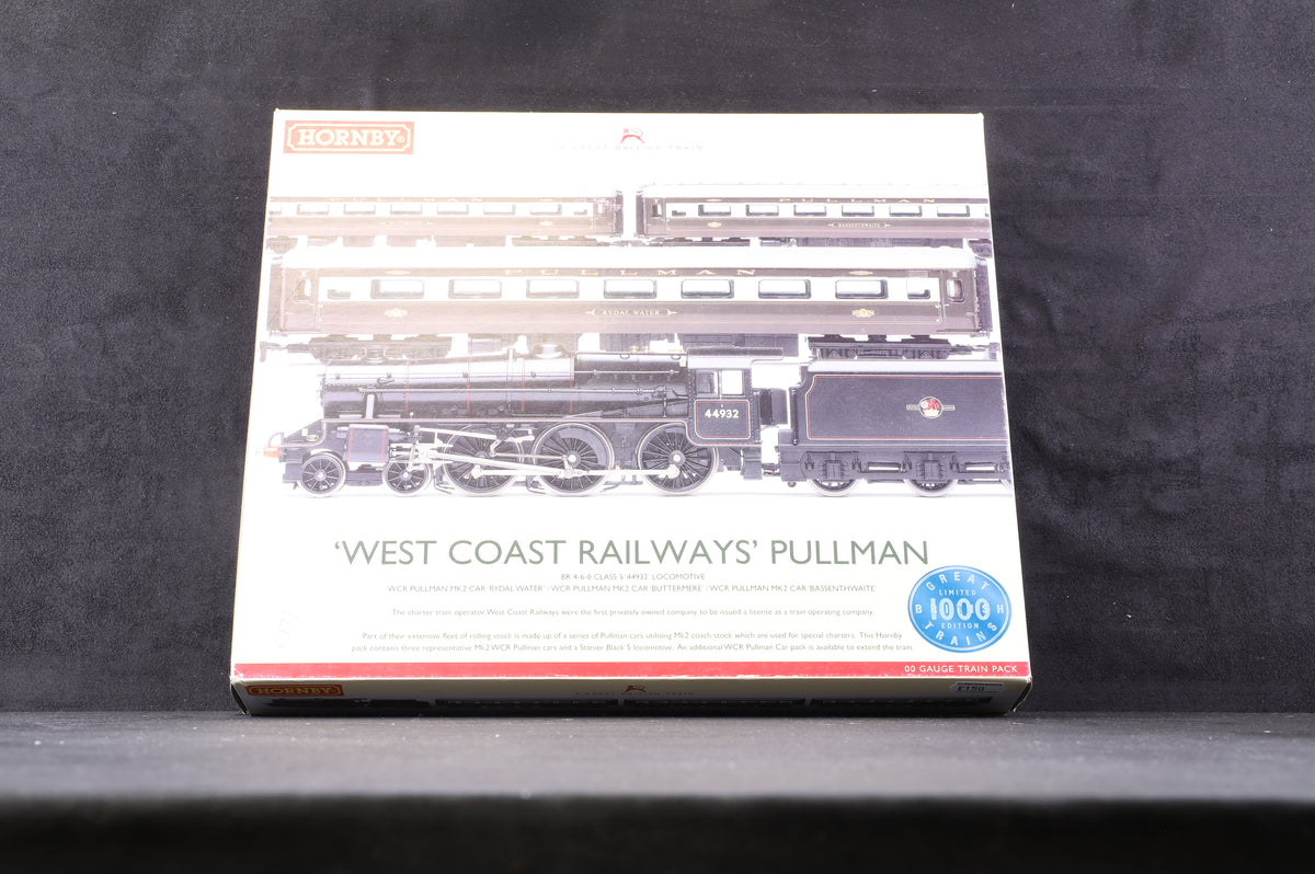 Hornby OO R2979 &#39;West Coast Railways&#39; Pullman Train Pack, Ltd Ed 343/1000