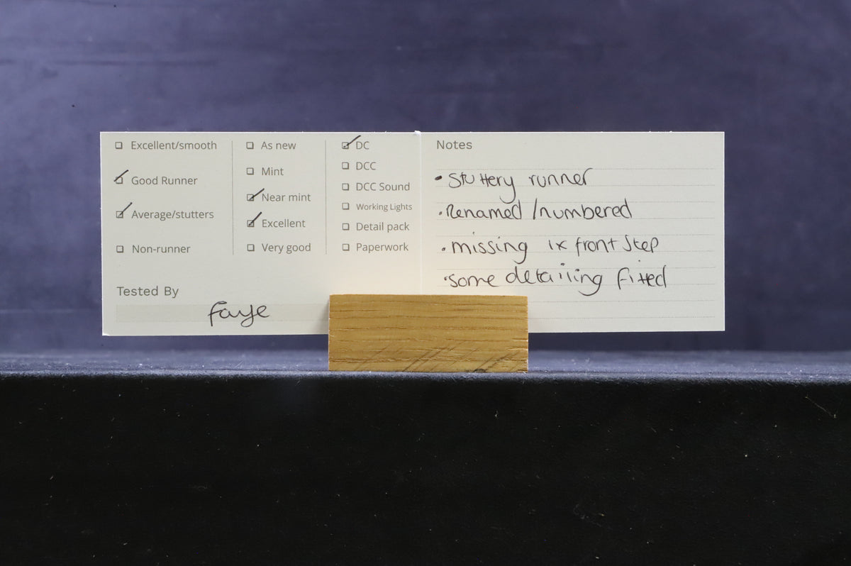 Hornby OO Battle of Britain Class 34077 &#39;603 Squadron&#39; in Lined BR Green w/ Late Crests