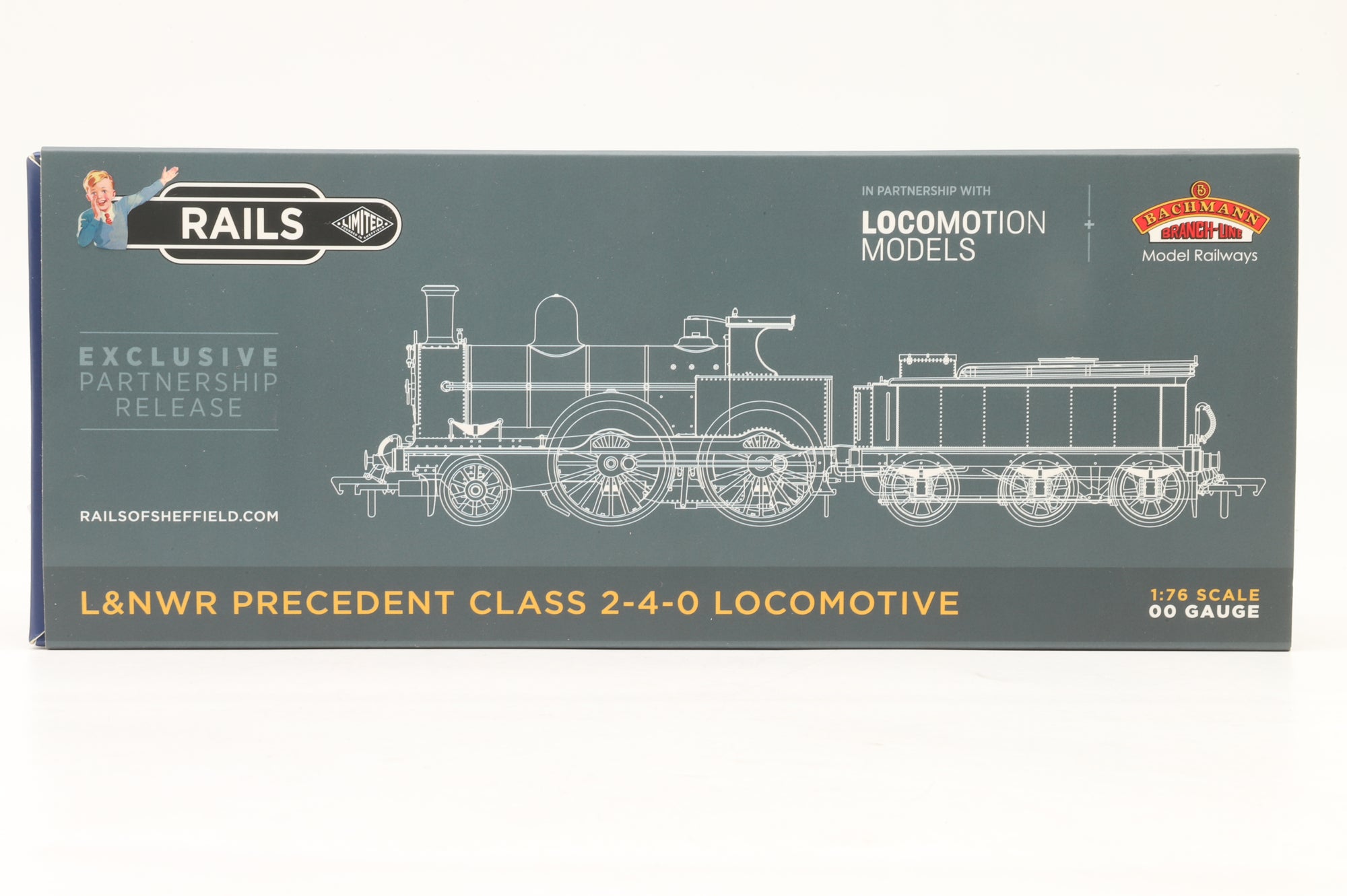 Bachmann OO 35-162Z LNWR Improved Precedent Class No. 5036 'Novelty' LMS Crimson Rails Exclusive