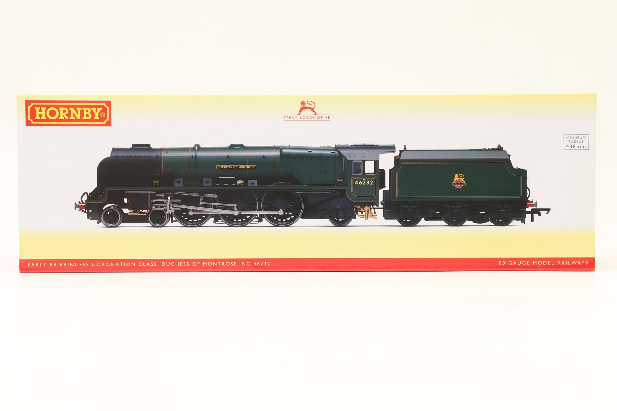 Hornby OO R3642 Princess Coronation Class '46232' 'Duchess of Montrose' BR Lined Green E/C