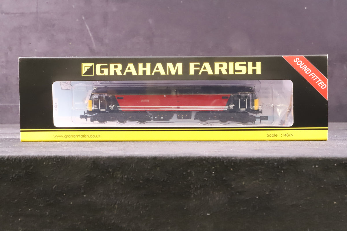 Graham Farish N 372-260SF Class 47/4 &#39;47814&#39; &#39;Totnes Castle&#39; Virgin Trains DCCS found
