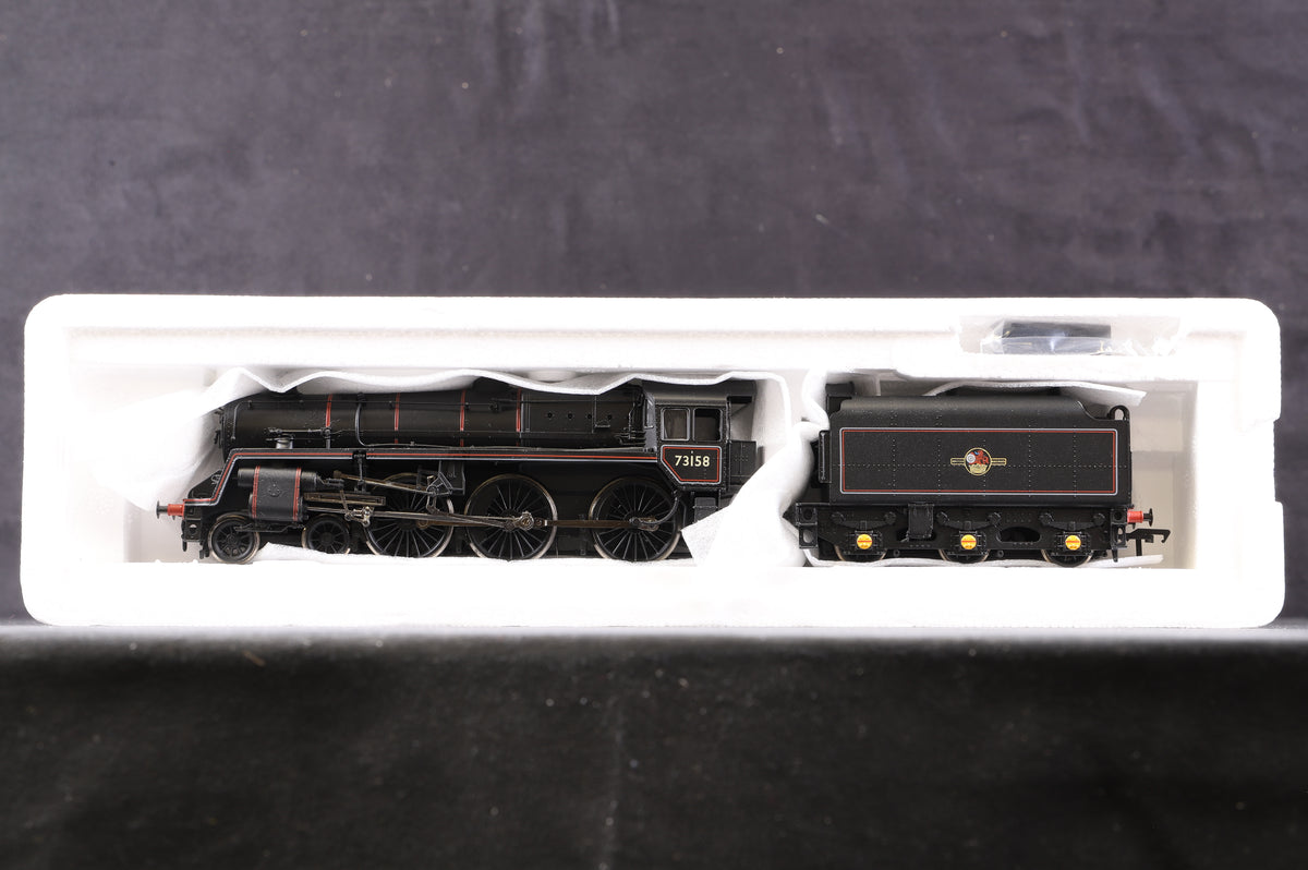 Bachmann OO 32-501 Standard Class 5MT 73158&#39; BR Black L/C BR1B Tender