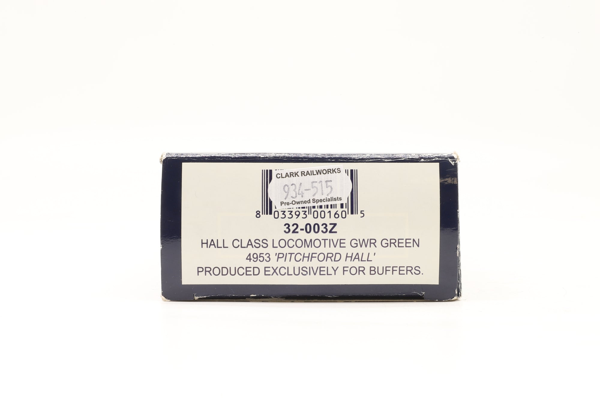 Bachmann OO 32-003Z Hall Class 4953 'Pitchford Hall' in Lined GWR Green – DCC Sound