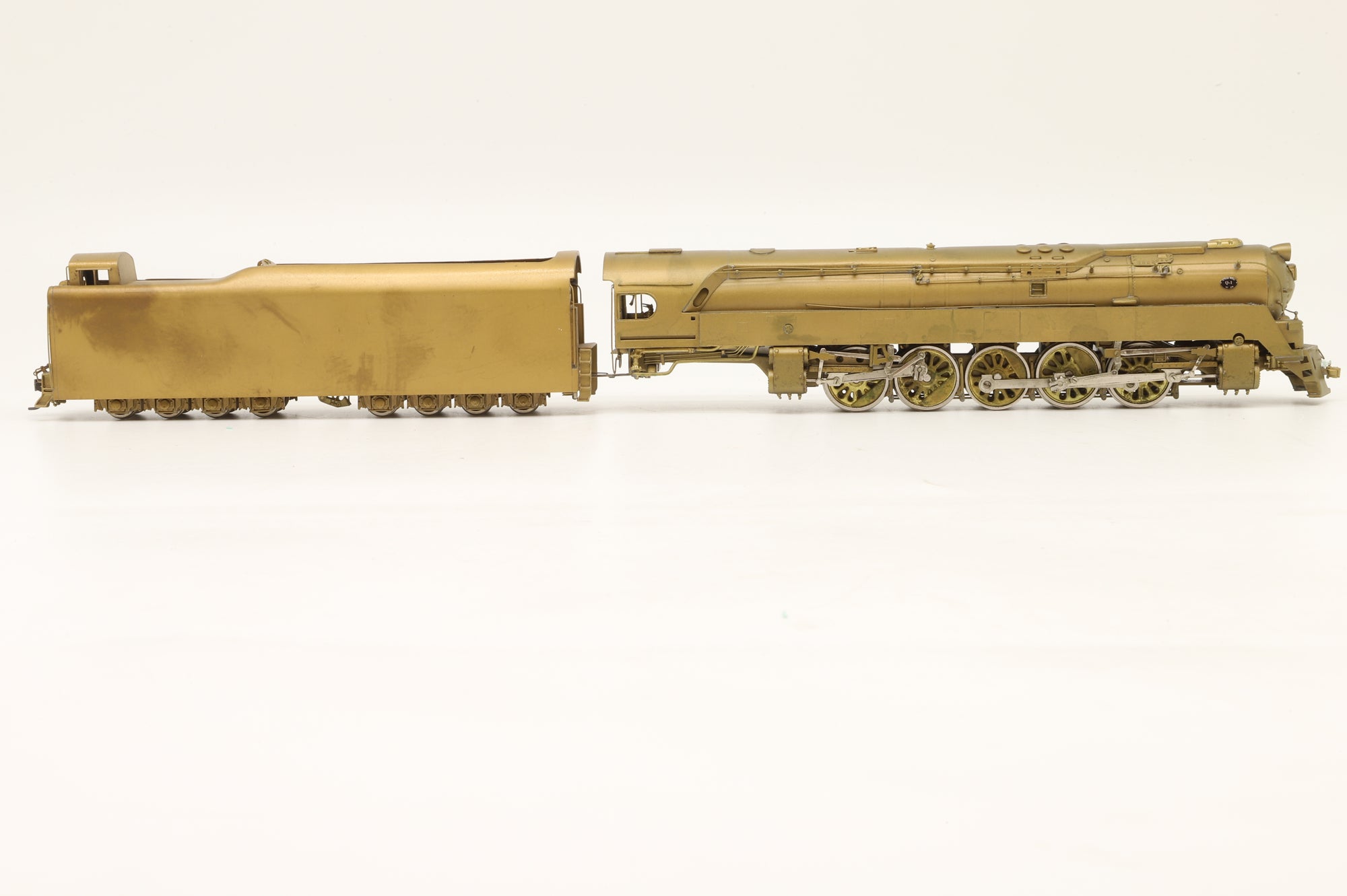 WORKSHOP NJ International HO Brass Class Q1 Duplex 'Streamlined' 4-6-4-4 Unpainted – Non-Runner