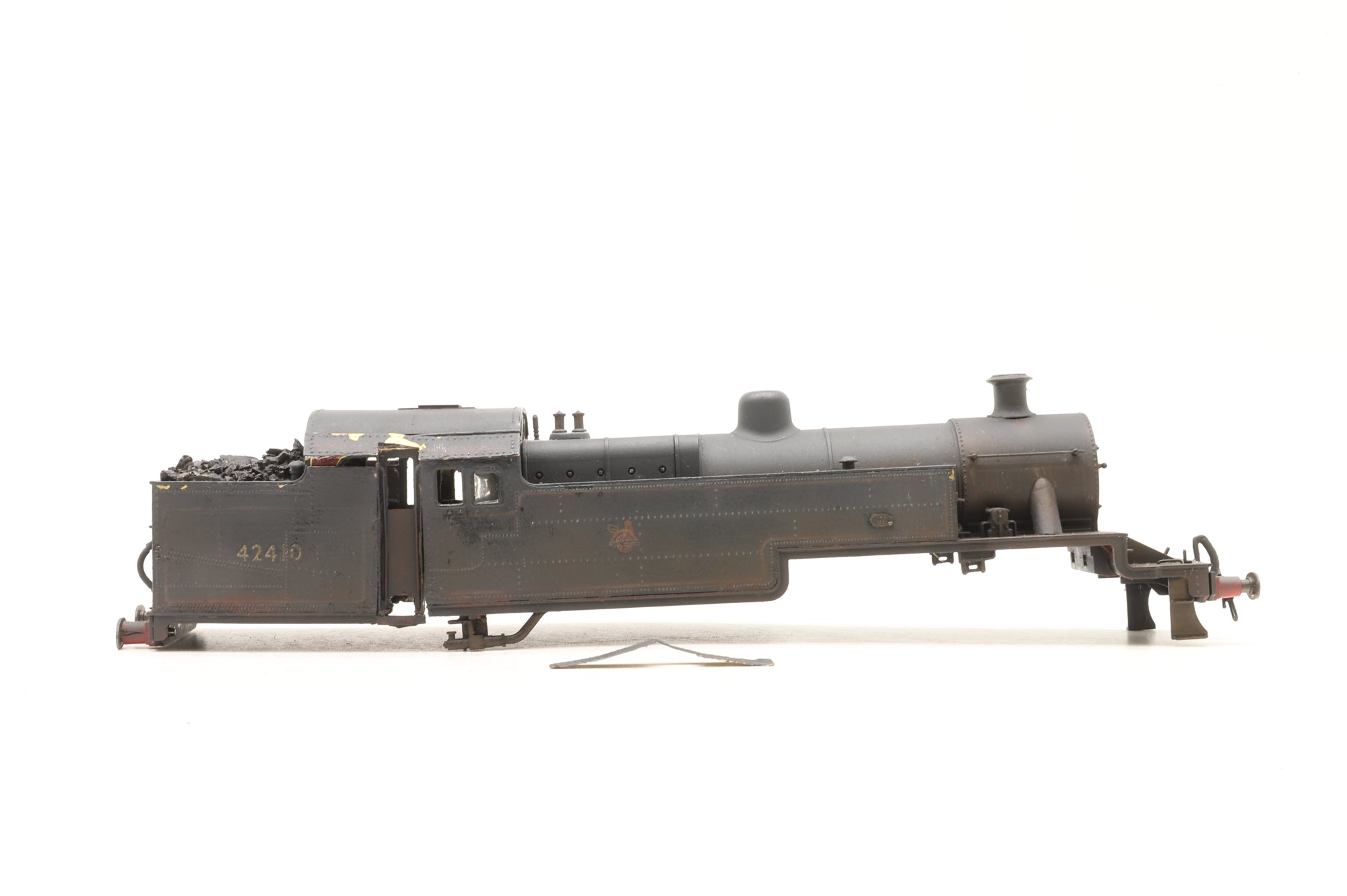 WORKSHOP Modified Hornby OO Fowler 4P '42410' BR Lined Black E/C Weathered & Repainted