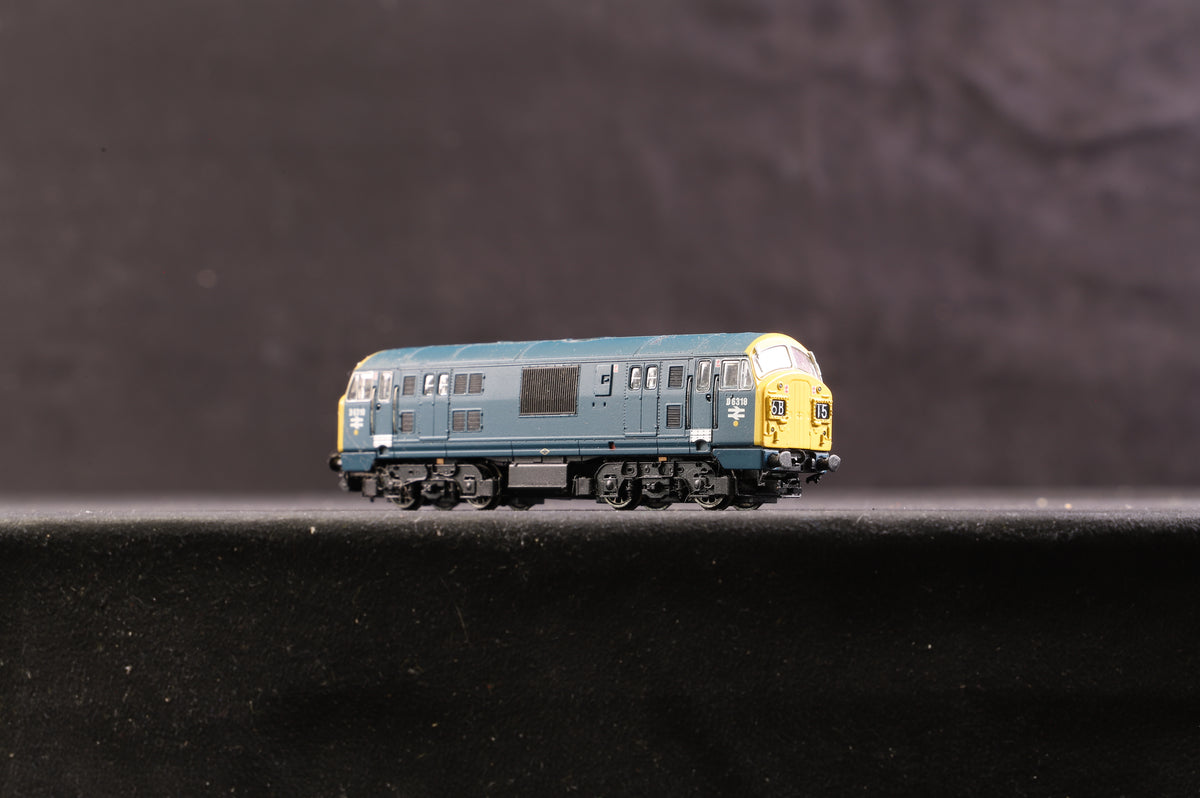 Dapol N 2D-012-001 BR Blue Class 22 &#39;D6318&#39; w/Full Yellow Warning Panel