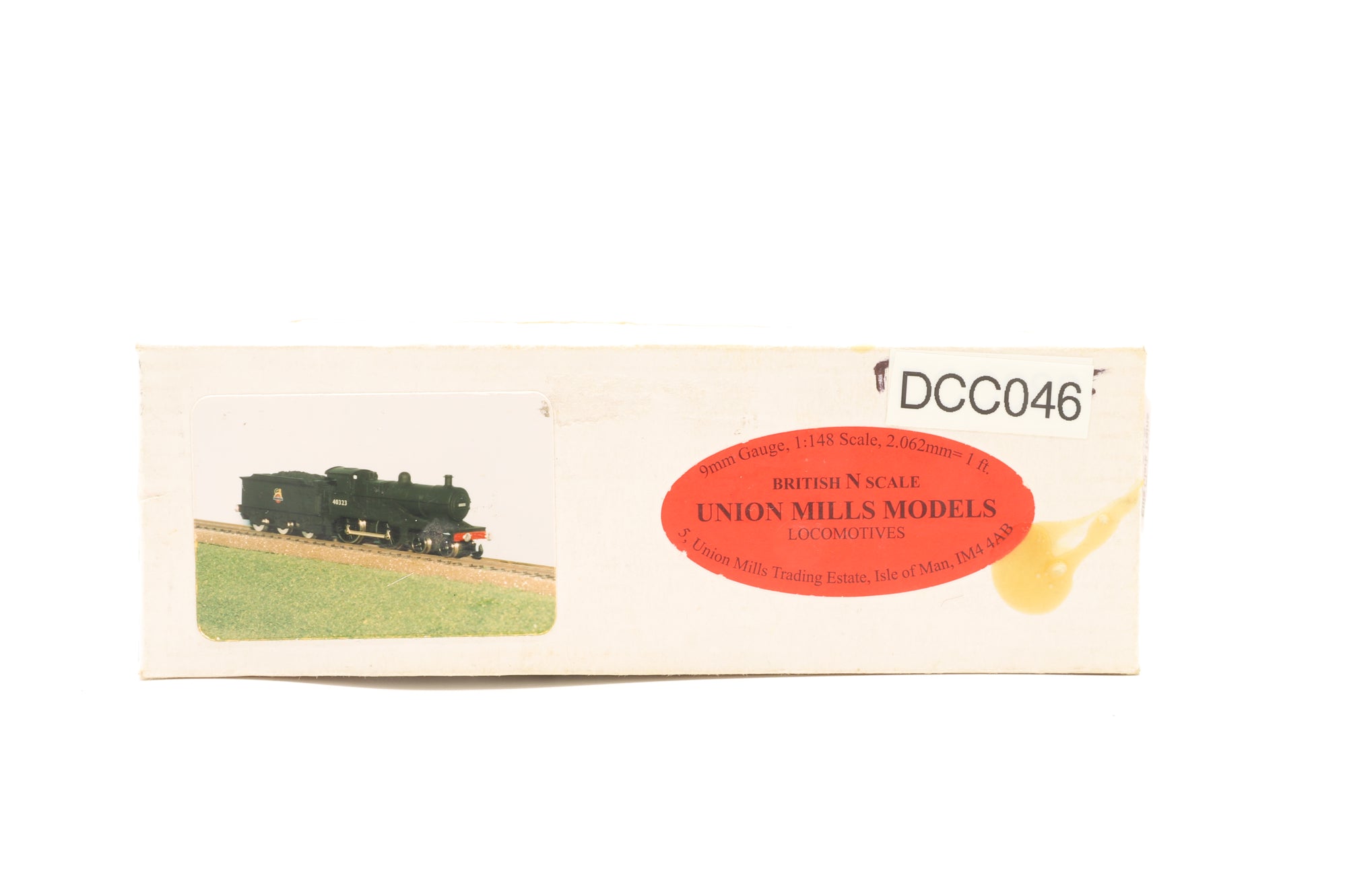 Union Mills N Ex Midland Railway Class 2P BR Black, DCC Fitted
